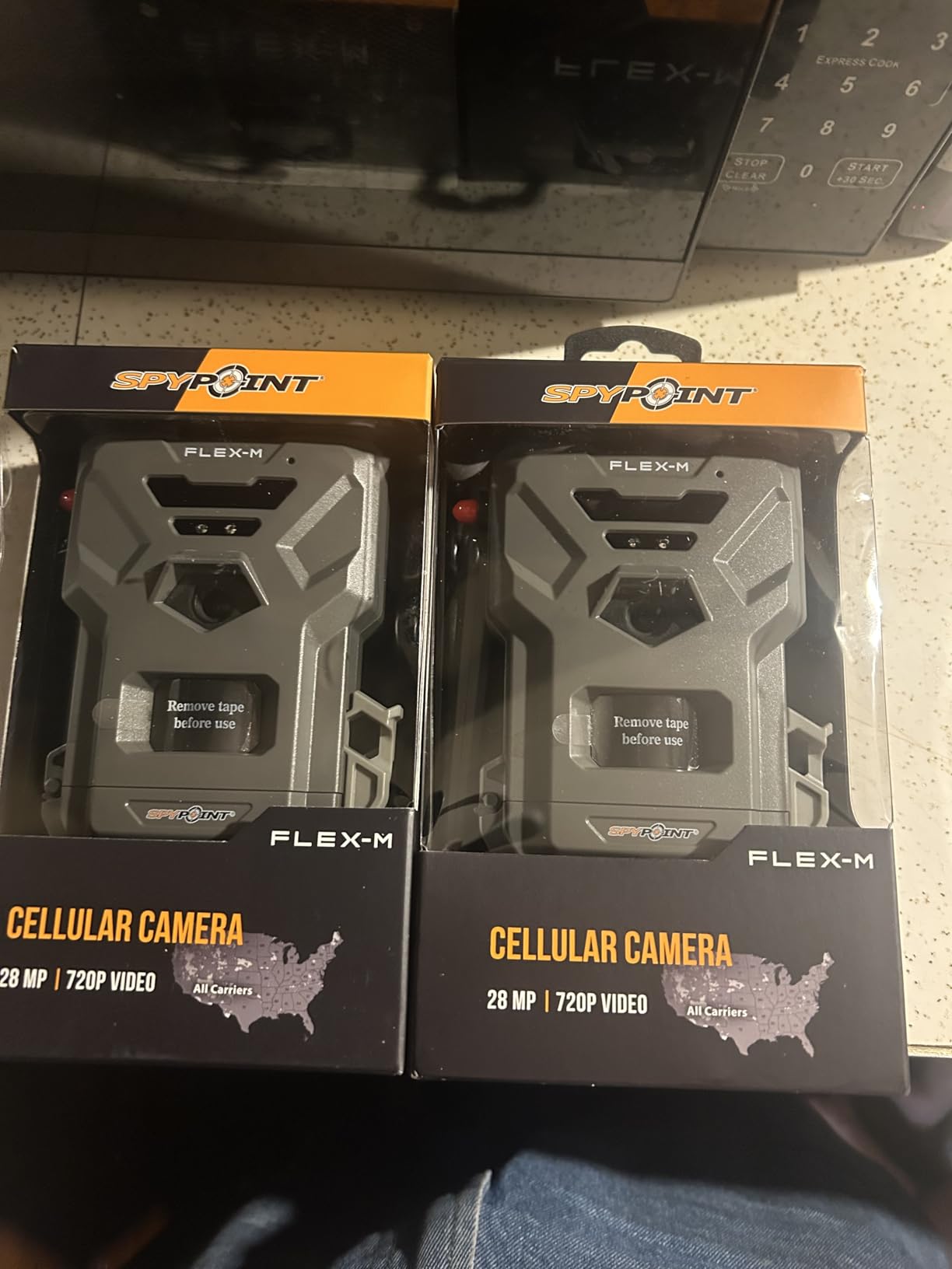 SPYPOINT Flex-M Twin Pack Cellular Trail Cameras - 2 SD Cards Included, Best Hunting Accessories, No WiFi Needed, GPS, Night Vision, IP65 Water-Resistant, 28MP Photos, & 720p Videos + Sound (2) customer photo 1