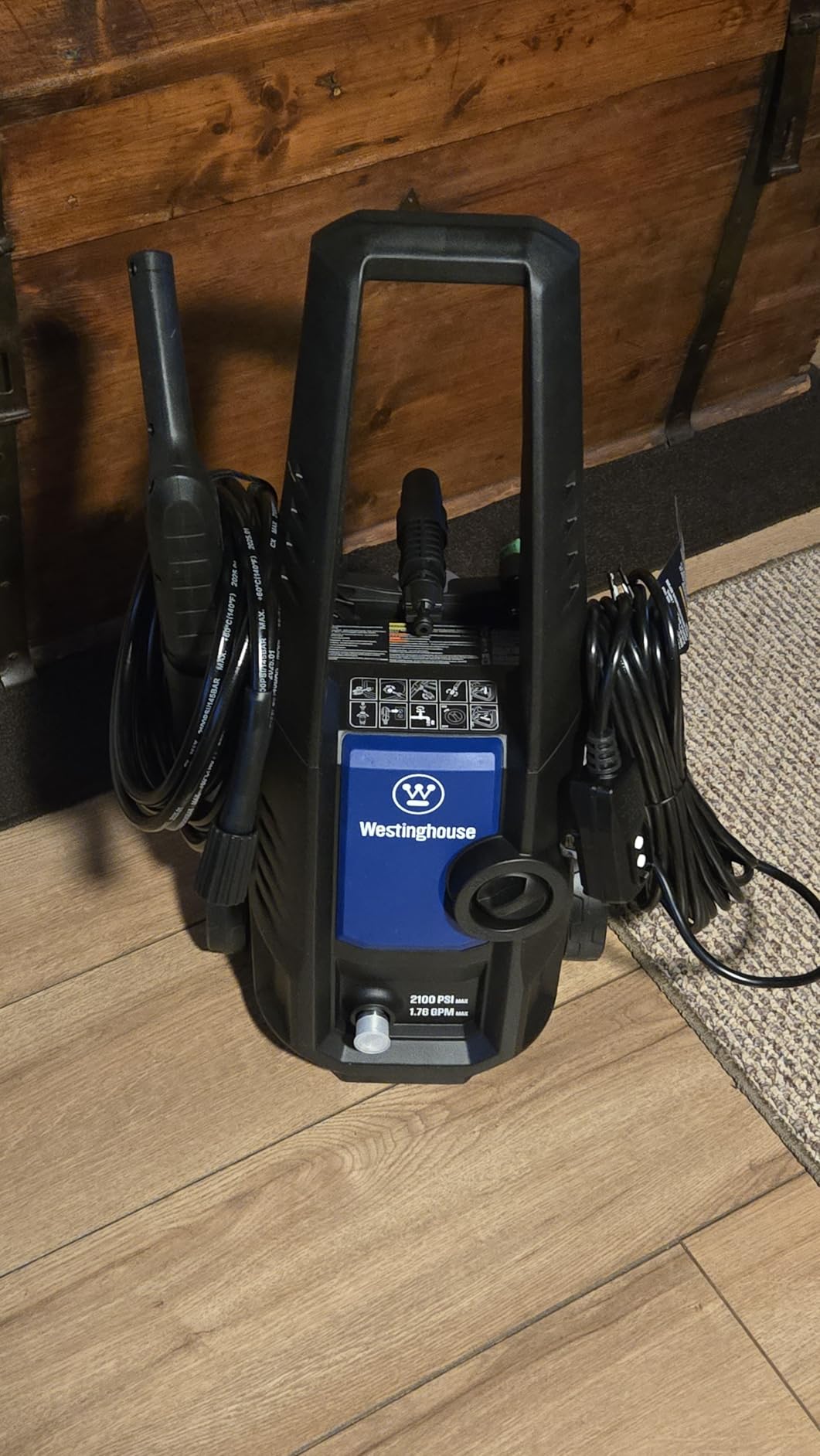 Westinghouse ePX3050 Electric Pressure Washer, 2100 Max PSI 1.76 Max GPM with Foam Cannon and Turbo Nozzle, for Cars/Fences/Driveways/Home/Patios customer photo 2