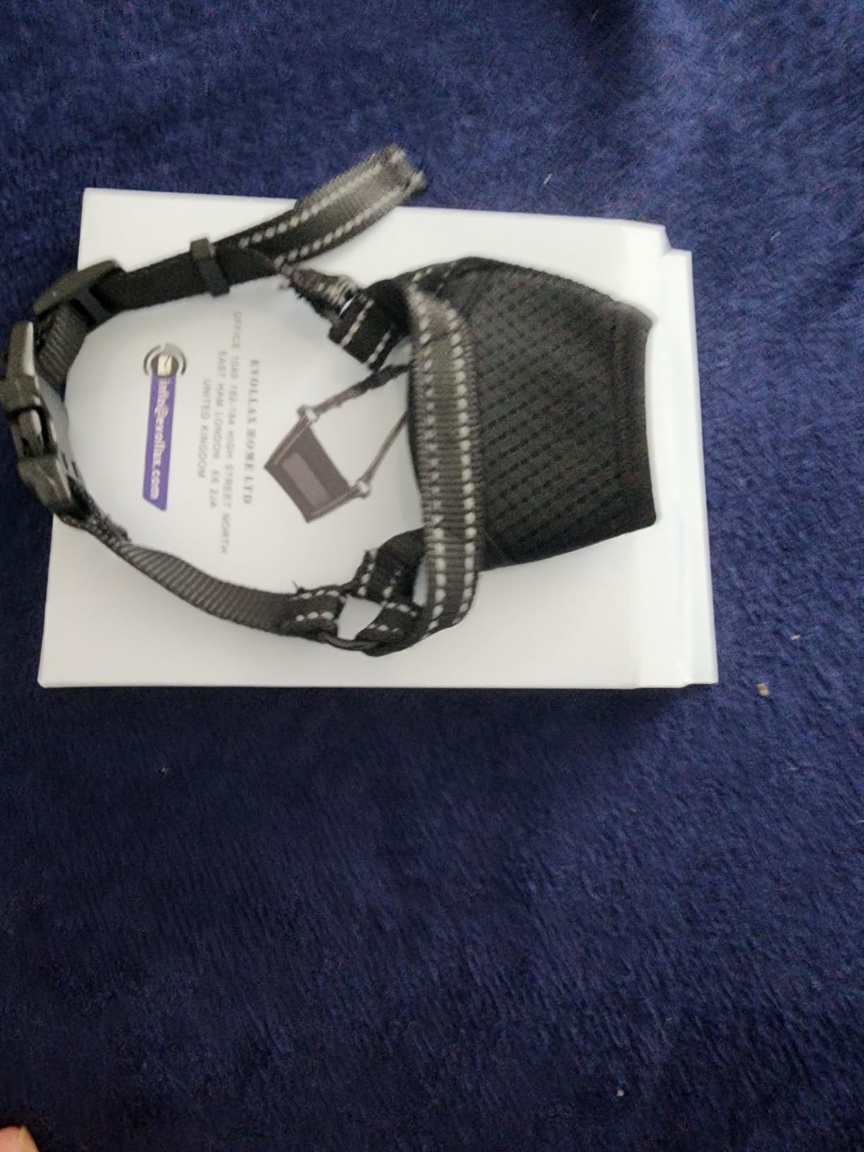 Dog Muzzle for Large Dogs - Soft Breathable Muzzle for Large Sized Dog with Air Mesh | Adjustable Muzzles for Dogs Grooming | Muzzles to Prevent Biting Barking Chewing Allows Panting Drinking customer photo 2