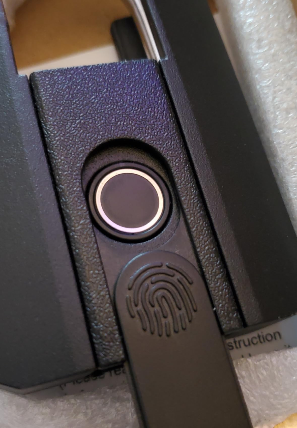 NexusLab Heavy Duty Smart Fingerprint Padlock with Key, IP67 Waterproof Bluetooth Outdoor Gate Lock, Anti-Theft App Control & Log Record, High Security Gym, Fence, Shed, Pool & Storage Unit Locks customer photo 1