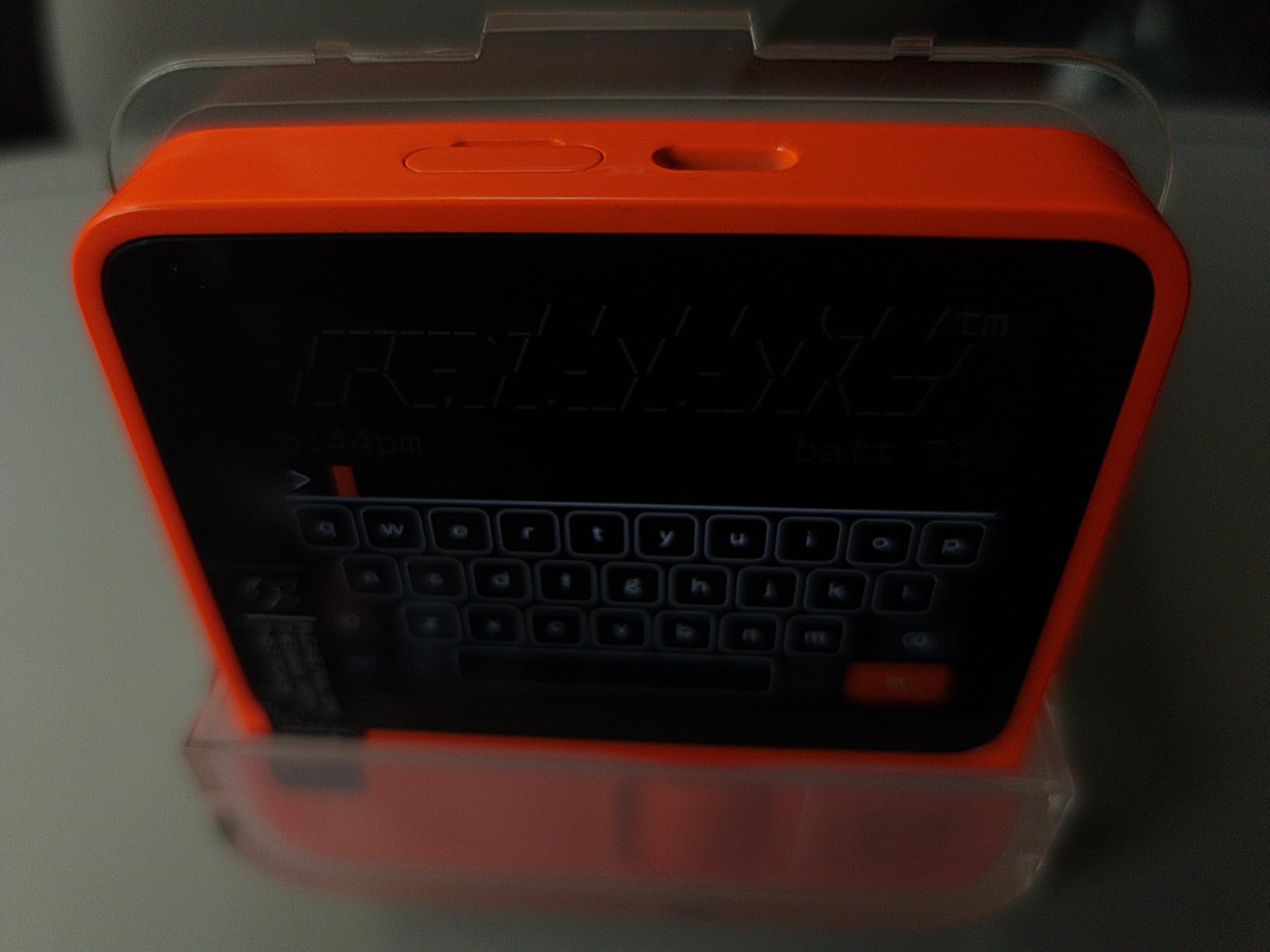 Rabbit r1 AI Voice-Activated Gadget with New and Improved AI Note Taker - No Subscription Fees - Vibe Coding and OpenClaw on Device, Voice Recorder, Unlimited Transcriptions and Meeting Summaries customer photo 1