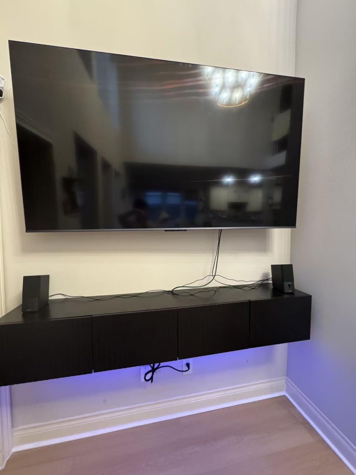 DHMAKER Floating TV Stand Wall Mounted, 71