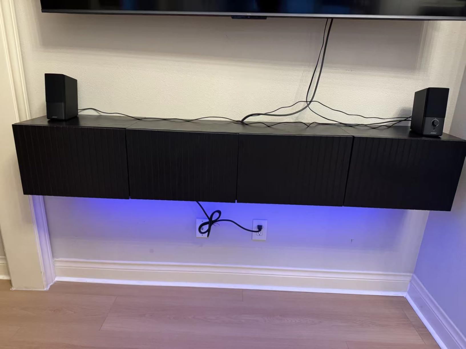 DHMAKER Floating TV Stand Wall Mounted, 71