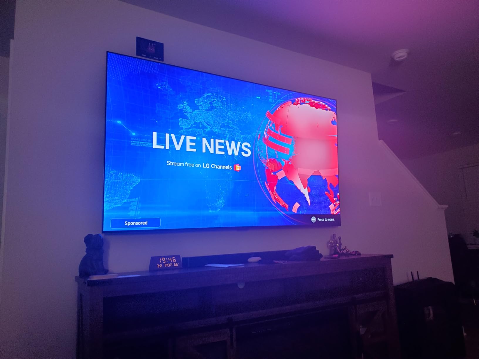 LG 55-Inch Class OLED evo AI Super Upscaling 4K G5 Series Smart TV w/Dolby Atmos & Vision, HDR10, Filmmaker Mode, Wow Orchestra, Alexa Built-in (OLED55G5WUA, 2025) customer photo 1