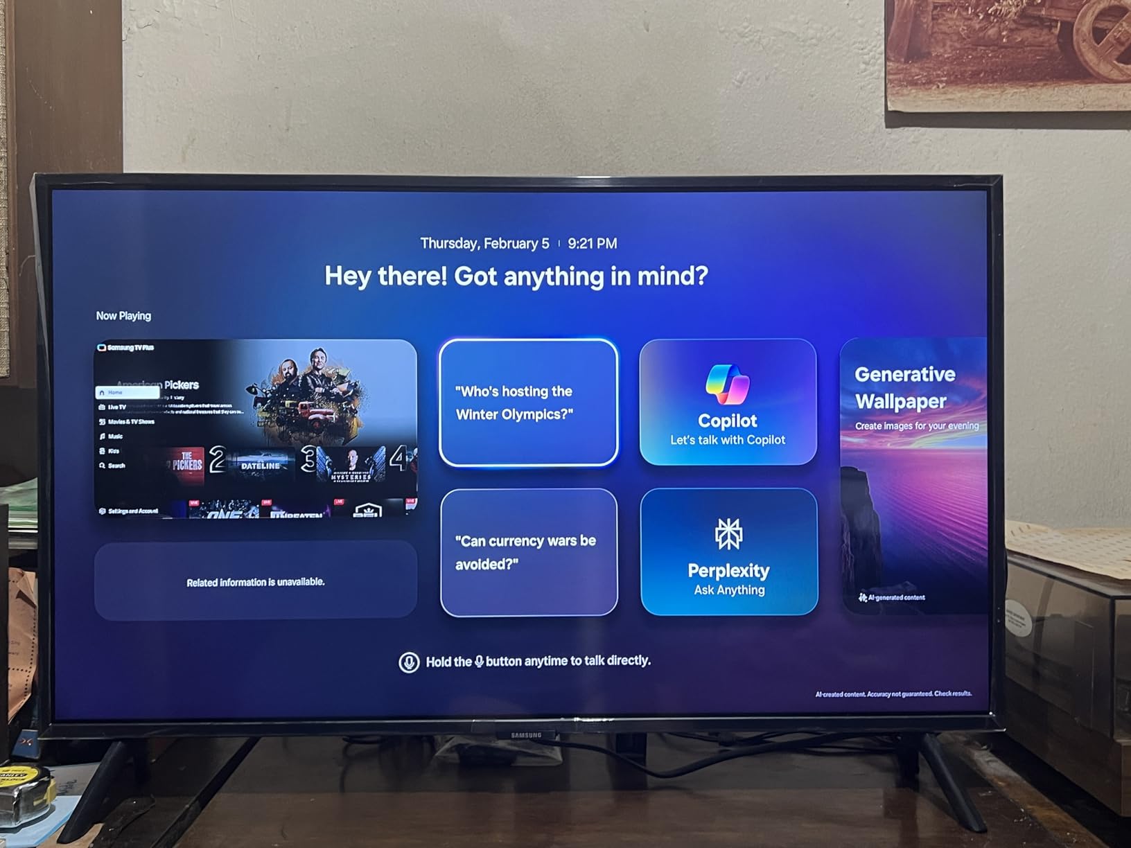 Samsung 50-Inch Class QLED Q8F 4K UHD Smart TV (2025 Model) with Quantum Dot, Vision AI customer photo 2