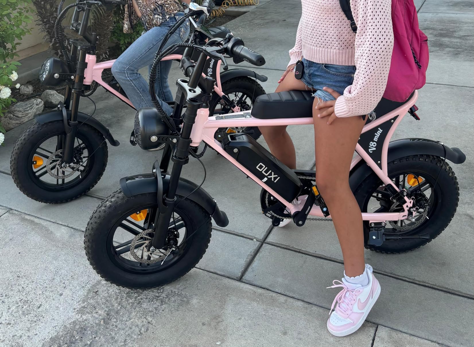 OUXI V8 Series Electric Bike for Adults, Ebike Peak 500W/1000W, 20/31 MPH, 10.4/15/30 AH Removable Battery, 16''/20