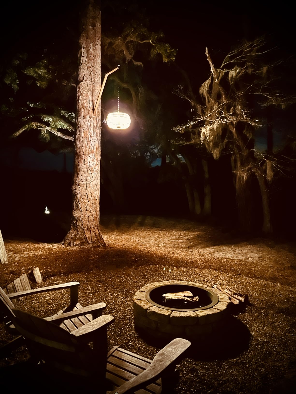 Outdoor Solar Chandelier, 4-Light 19