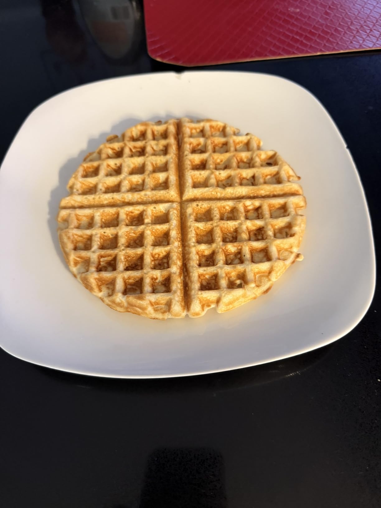 Cuisinart Waffle Maker, 1250W Round Classic Waffle Iron, 5-Setting Adjustable Browning Control, WMR-CANAS, Brushed Stainless customer photo 2