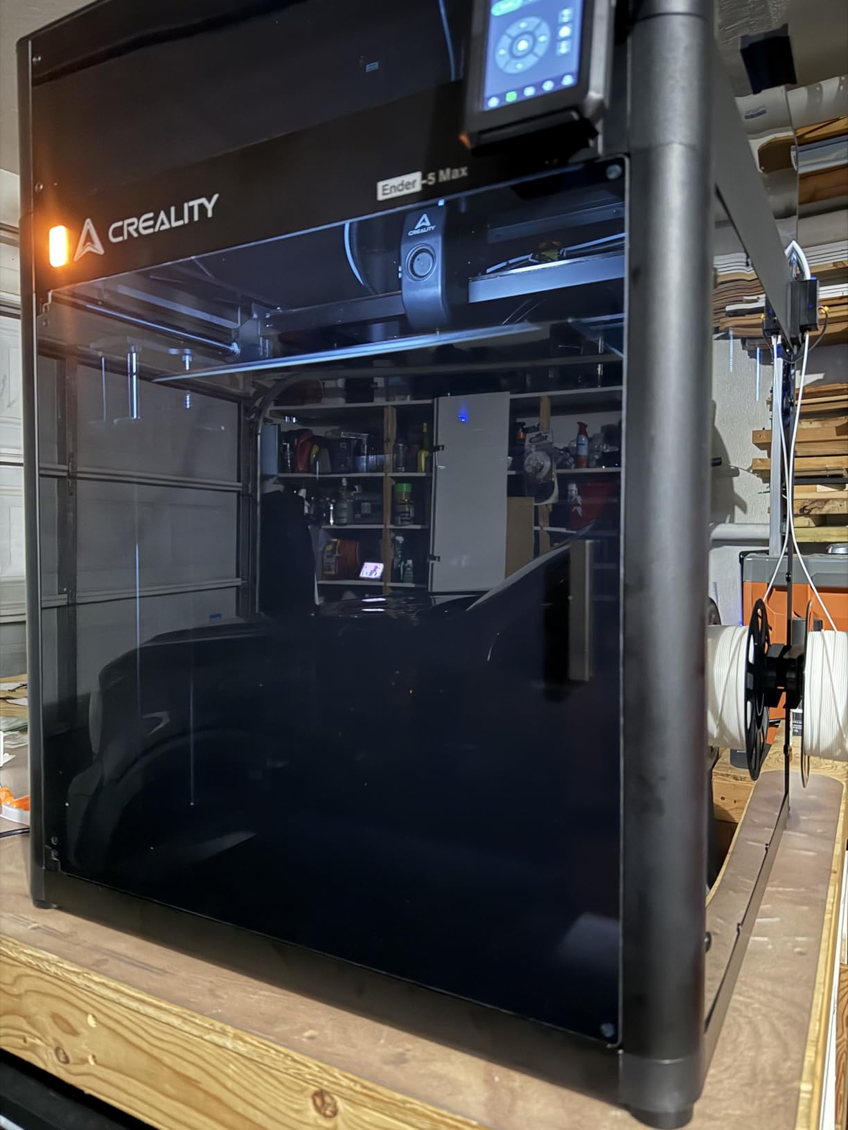 Creality Ender-5 Max 3D Printer,400x400x400mm Large Build Volume, 700mm/s High-Speed Printing, 36-Point Auto Leveling, LAN Multi-Device Control, Professional FDM 3D Printing customer photo 1