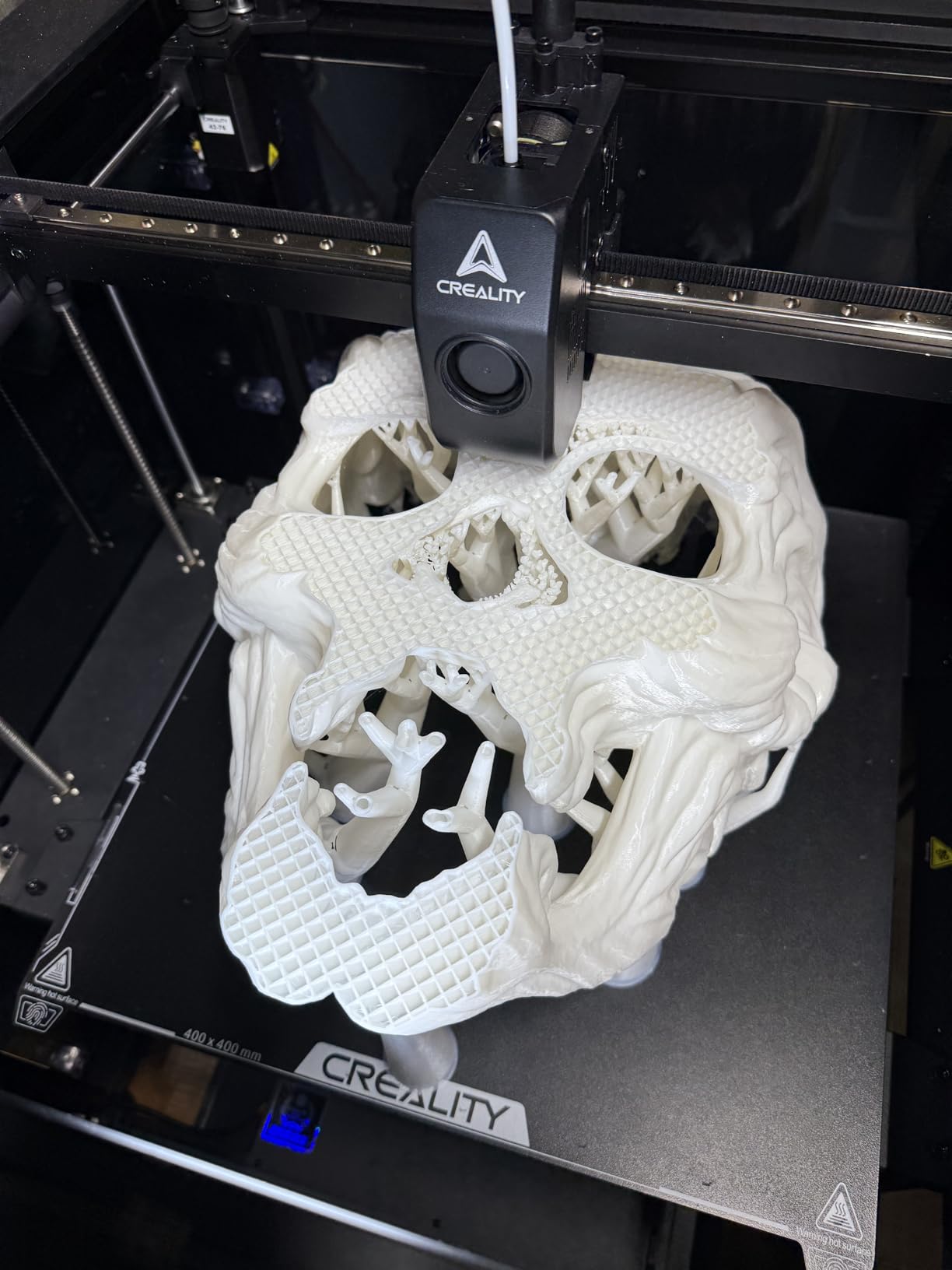 Creality Ender-5 Max 3D Printer,400x400x400mm Large Build Volume, 700mm/s High-Speed Printing, 36-Point Auto Leveling, LAN Multi-Device Control, Professional FDM 3D Printing customer photo 2