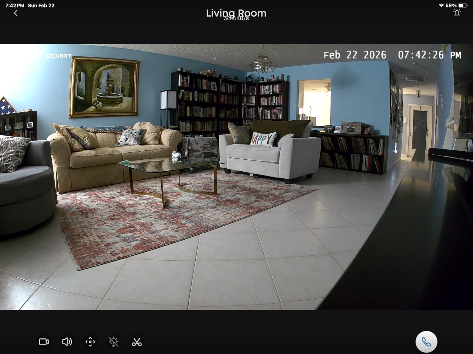 eufy Security 4K Indoor Camera E30 -No Subscription,360° Pan Tilt,AI Auto Tracking,Color Night Vision,Pet/Baby/Nanny Camera with Two-Way Audio,AI Human/Pet Detection,Works with HomeKit((2-Pack) customer photo 1