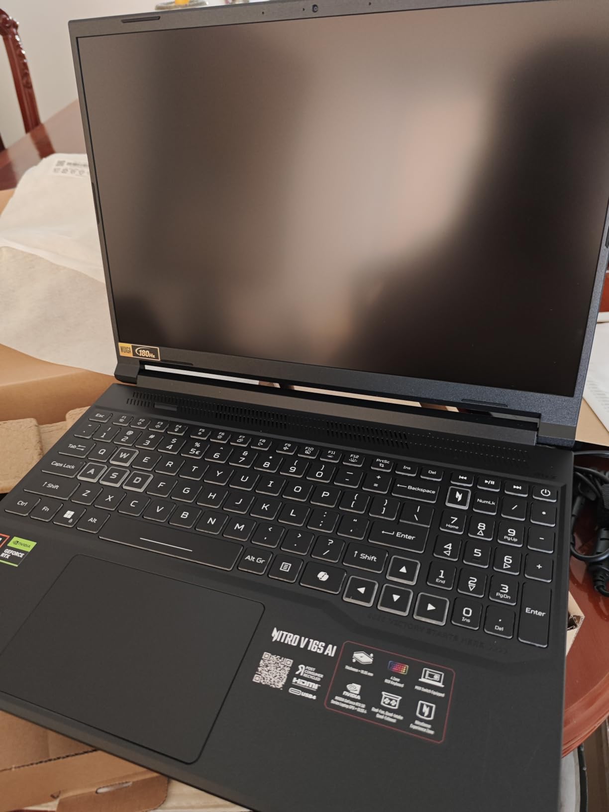 Acer Nitro V 16S AI Gaming Laptop | NVIDIA GeForce RTX 5060 GPU | AMD Ryzen 7 260 Processor | 16