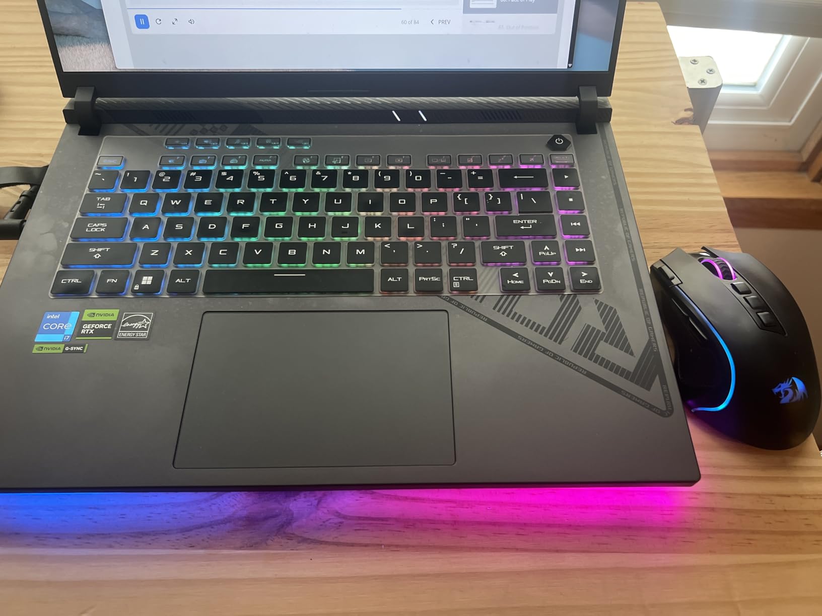 ROG Strix G16 (2025) Gaming Laptop, 16 ROG Nebula Display 16:10 2.5K 240Hz/3ms, NVIDIA GeForce RTX 5060 Laptop GPU, Intel Core Ultra 9 Processor 275HX, 32GB DDR5, 1TB PCIe SSD, Wi-Fi 7 customer photo 1