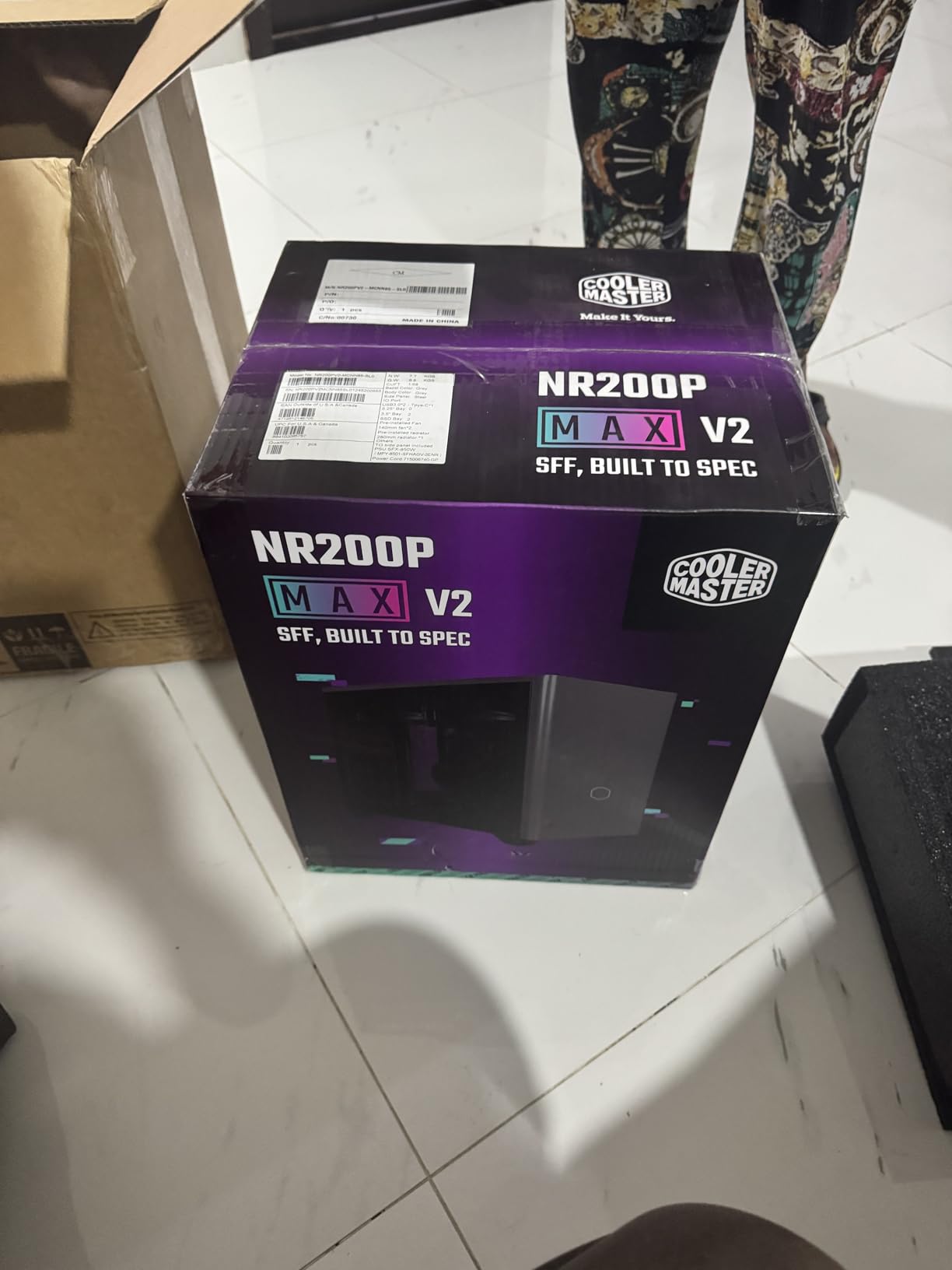 Cooler Master NR2 Pro Gaming PC - AMD RYZEN 7 9800X3D, NVIDIA GeForce RTX 5070 Ti 16GB, 32GB DDR5 6000MHz, 2TB Gen4 M.2, Windows 11, V850 SFX Gold PSU, Compact Mini ITX Desktop PC customer photo 2