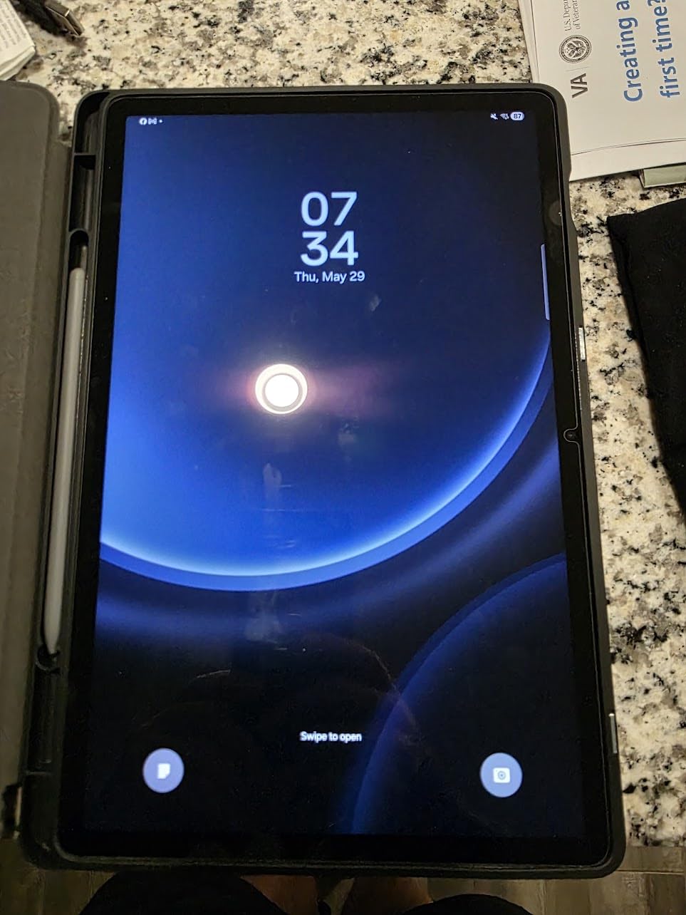 Samsung Galaxy Tab S9 FE+ Plus Android Tablet (12.4 inch Touchscreen, 8GB RAM, 256GB Storage, Long Battery Life, S Pen, 1 Front Camera + 2 Rear Cameras, Lightweight Durable Design) SM-X610 customer photo 2