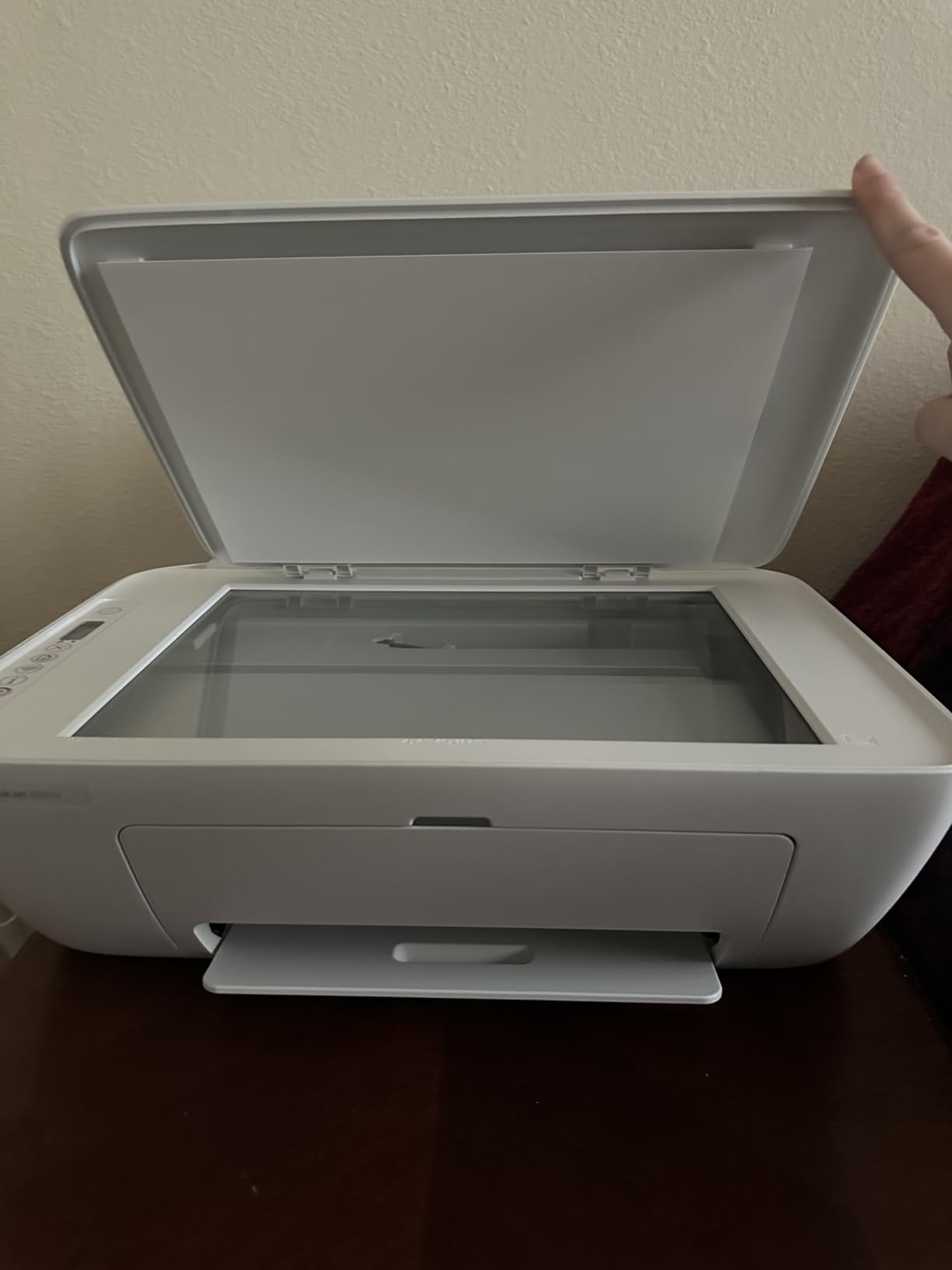 HP DeskJet 2827e Wireless All-in-One Color Inkjet Printer, Scanner, Copier, Best-for-Home, 3 Month Instant Ink Trial Included, AI-Enabled customer photo 1