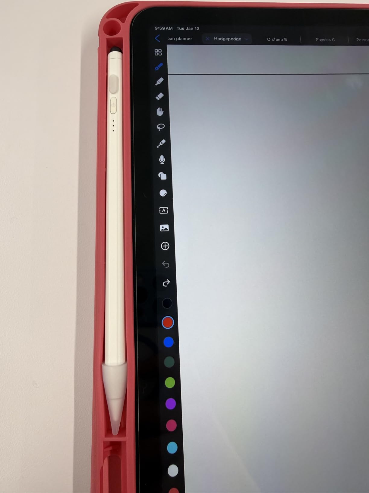 Stylus Pen for iPad(2026-2018), 13 mins Fast Charge Pencil with Tilt Sensitivity and Palm Rejection for iPad A16/10/9/8/7/6,Air 13