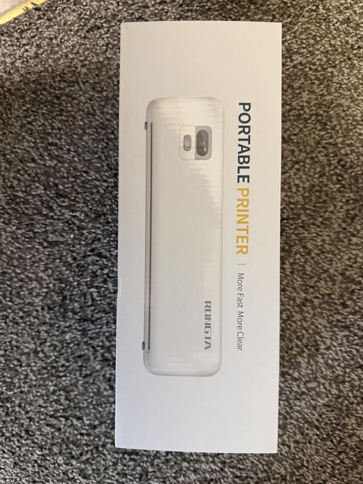 Rongta Portable Printers Wireless for Travel,Thermal Inkless Printer for School/Office/Home Use, Support 8.5x11 US Letter&A4 Thermal Paper, Compatible with Android,iOS & Laptop (White) customer photo 1