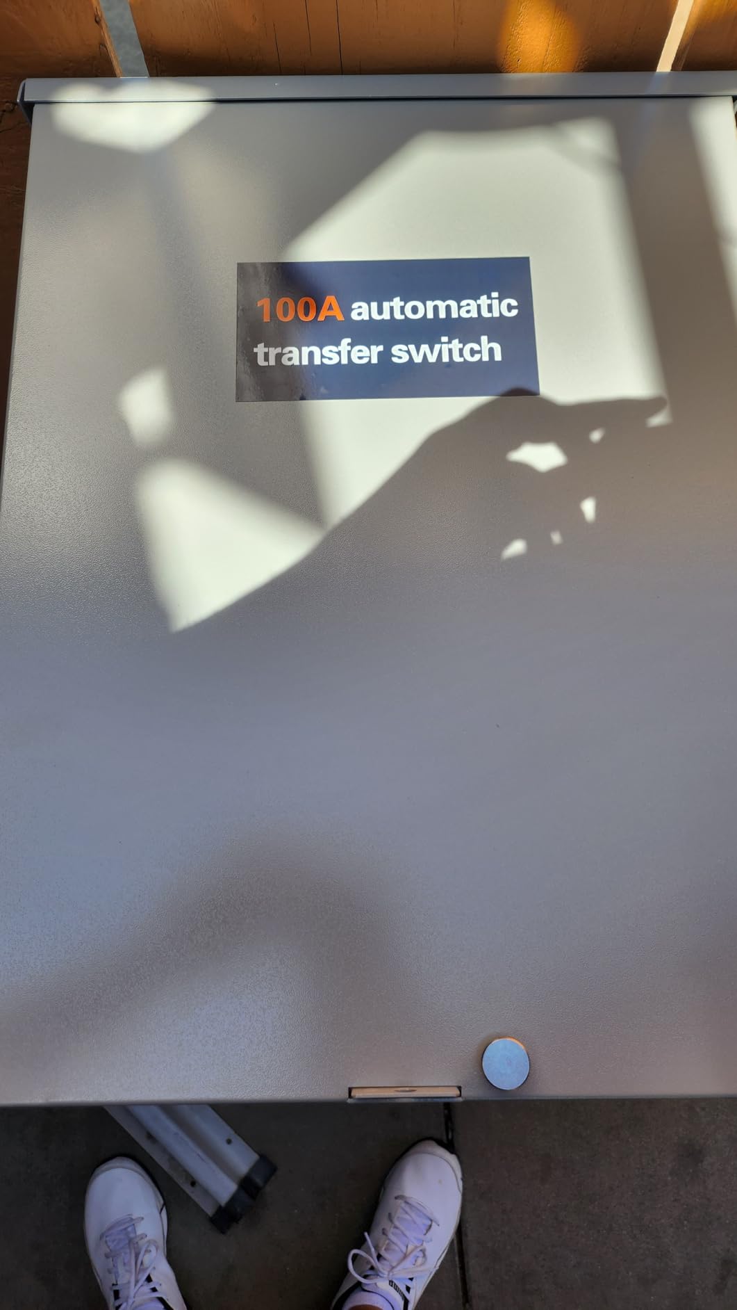 100 Amp Automatic Transfer Switch Single Phase Generator Transfer Switch, Power Management Replacement for Generac RXSW100A3, NEMA 3R Outdoor Rated Aluminum Enclosure customer photo 1