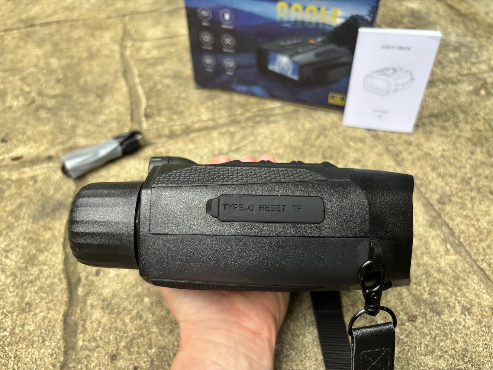 Night Vision Goggles for Adults 4k: Tactical Binoculars with Camera - Infrared Goggles for Hunter - Digital Electronics Gift - Hunting Gifts for Men/Dad/Husband - Cool Tech Gadgets for Camping/Boating customer photo 2