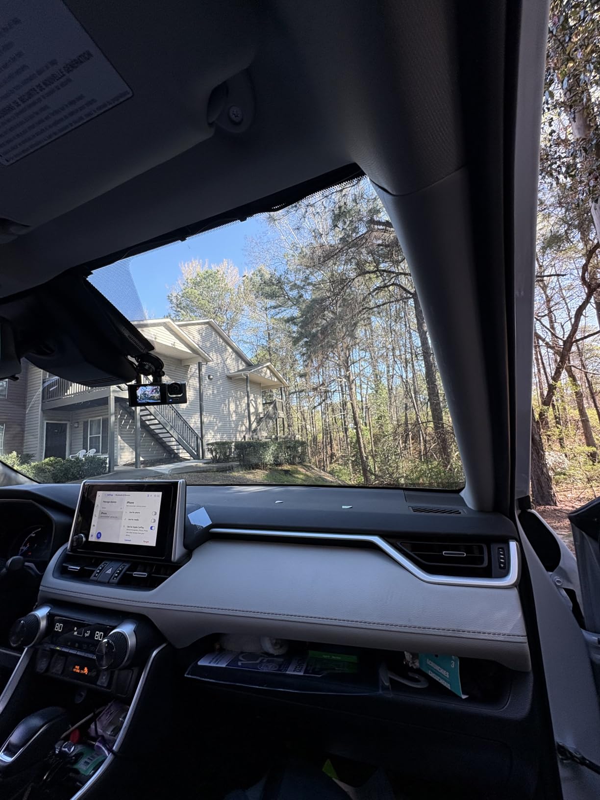 3 Channel WiFi Dash Cam Front and Rear Inside with 64GB SD Card, 2.5K+1080P+1080P Car Dash Camera for Cars Front and Rear, Dashcam with G-Sensor, Loop Recording, 24H Parking Mode, Support 512GB customer photo 1