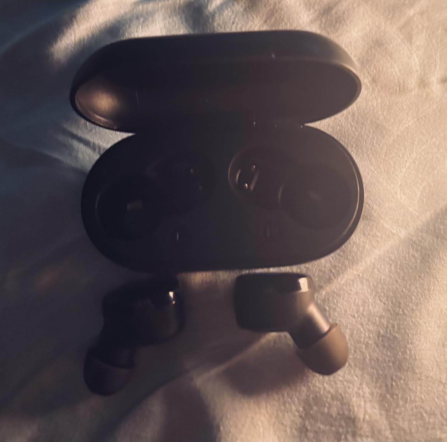 Lanteso True Wireless Bluetooth 5.3 Earbuds, 48H Playtime, Light Weight Headphones in Ear Buds Built in Mic Headset Premium Sound with Deep Bass, Clear Calls Earphones for Sports Workout Black customer photo 2