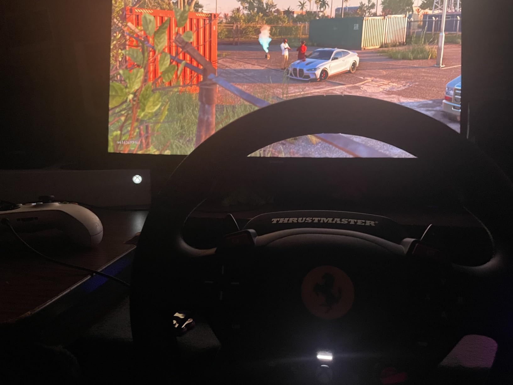 Thrustmaster T98 Ferrari 296 GTB Racing Wheel and Pedal Set (compatible with PS5, PS4 & PC) customer photo 2