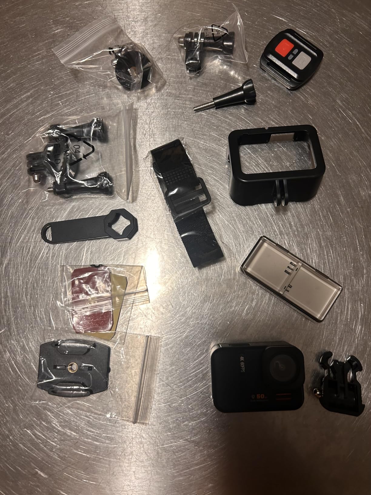 4K 60FPS 48MP WiFi Action Camera with Touch Screen, 50FT Underwater Waterproof Camera, No Case Needed, EIS Motorcycle Camera, 8X Zoom, 64GB Card, Remote Control, Batteries & Mounting Kits customer photo 2