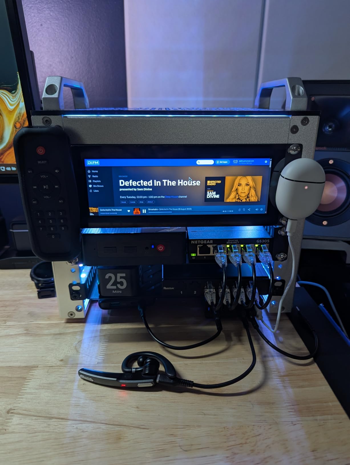 GeeekPi 7.84 inch 1280x400 LCD Touch Screen 2U Rack Mount Monitor for DeskPi RackMate T0/T1/T2/T0 Plus/T1 Plus/TL1 Server Cabinet and 10 inch Server Rack customer photo 2