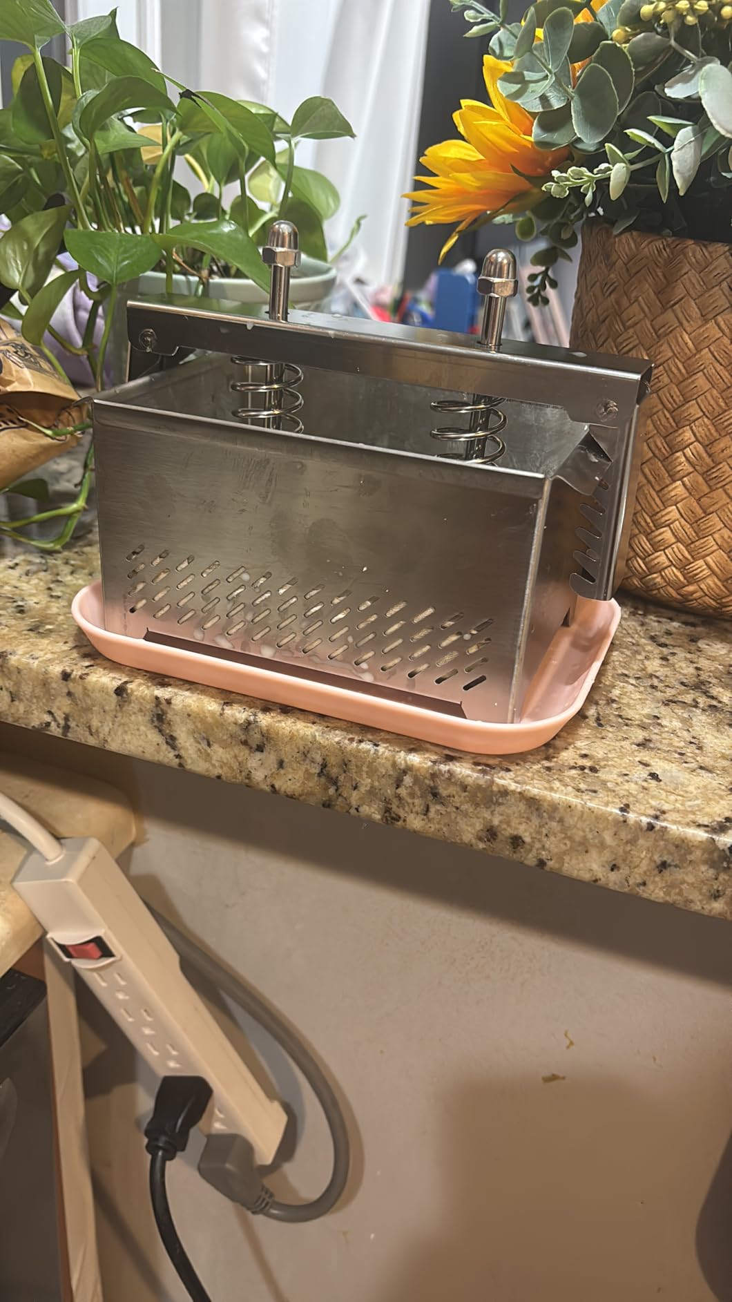 Tofu Press Stainless Steel Paneer Maker - Cheese Press Prensa Para Queso for Homemade Tofu, Paneer, Easy to Use and Clean, Tofu Press Dishwasher Safe, BPA Free Food Strainer customer photo 2