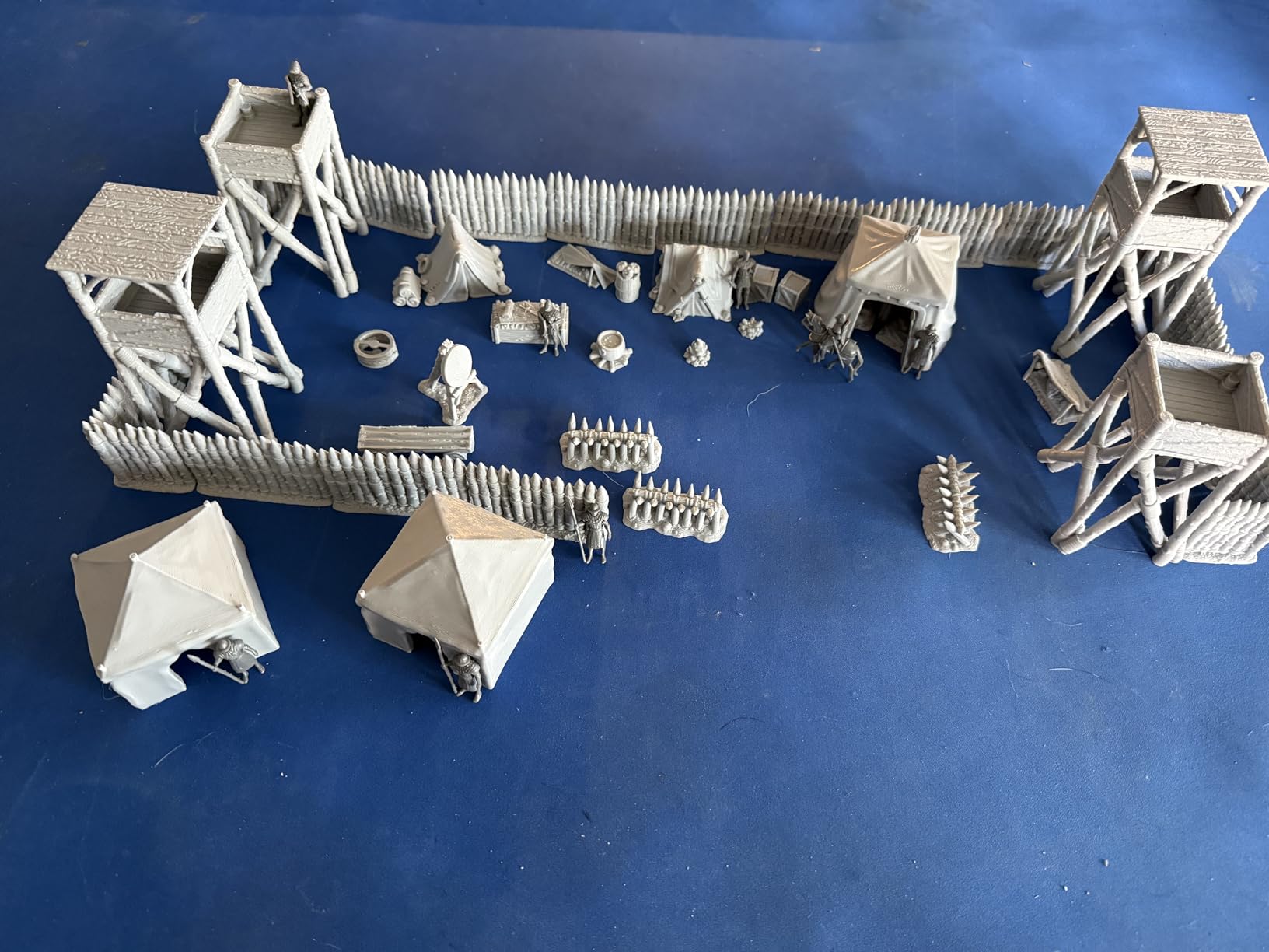 AUSPDICE AF676 Medieval Military Camp RPG Terrain Set for DND Map Building customer photo 1