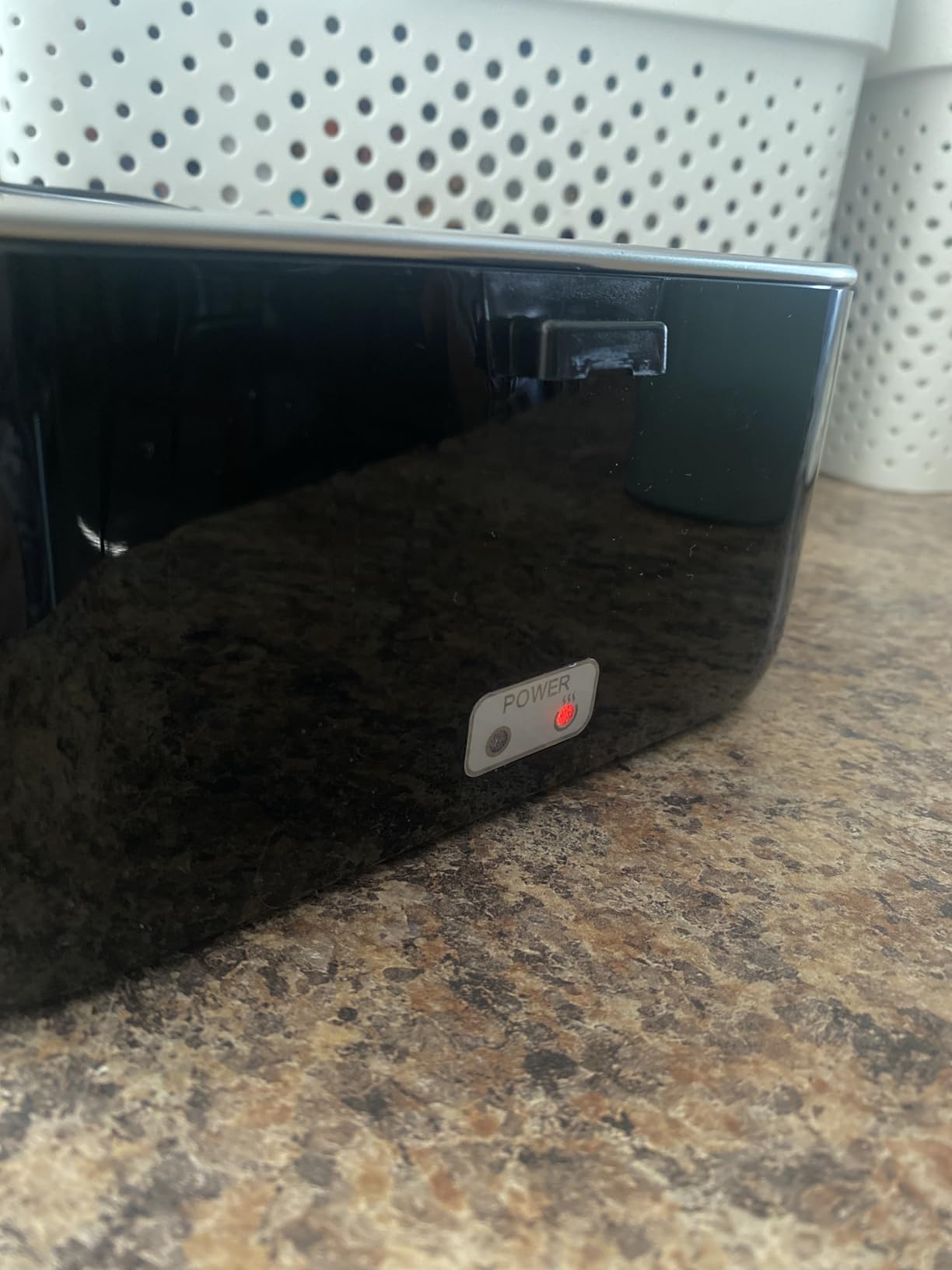 COZYEXPERT Electric-Lunch-Box-Heated-Food-Warmer 100W Heating Lunchbox for Adults 1.8L Portable Food Heater for Work/Car, 12V/24V/110-230V Lonchera Eléctrica Portátil with Fork Spoon (Black) customer photo 1