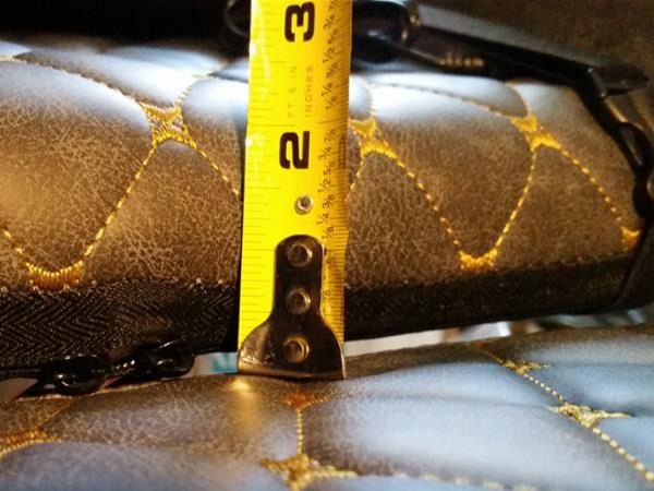 Dowinx Big & Tall Vintage Gaming Chair for Adults, 400 lb Capacity Heavy Duty Ergonomic Computer Chair with Massage Lumbar, Footrest & Easy Side Recline, Black customer photo 2