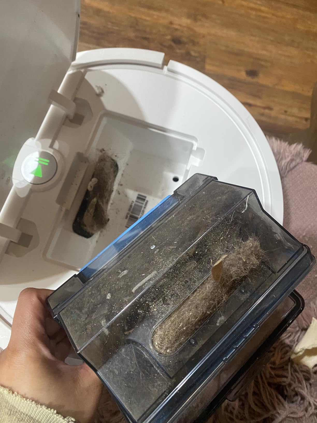 ILIFE V2 Robot Vacuum Cleaner, Tangle-Free Suction, 120 Mins Runtime, Slim, Self-Charging Robotic Vacuum Cleaner, Ideal for Pet Hair and Hard Floors customer photo 1