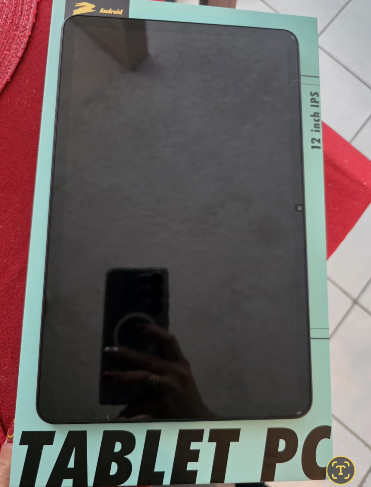 12 Inch Tablet, Android 16 Tablet 12 Inch Large Screen 2K Display, Octa-Core, 30GB RAM 128GB Storage 1TB Expandable, 13MP Dual Camera, 8800mAh, GPS, Dual Speakers, Face Unlock customer photo 2