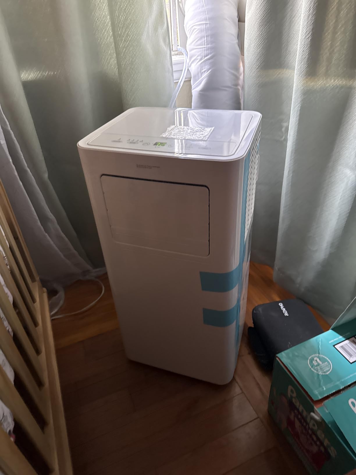 EUHOMY 10,000 BTU Portable Air Conditioners, 4 in 1 Portable AC with Cool, Dry, Fan, Sleep Modes, Room Air Conditioners with 50 dB & 24H Timer, with Remote, for Bedroom, Apartment up to 450 Sq.Ft customer photo 2