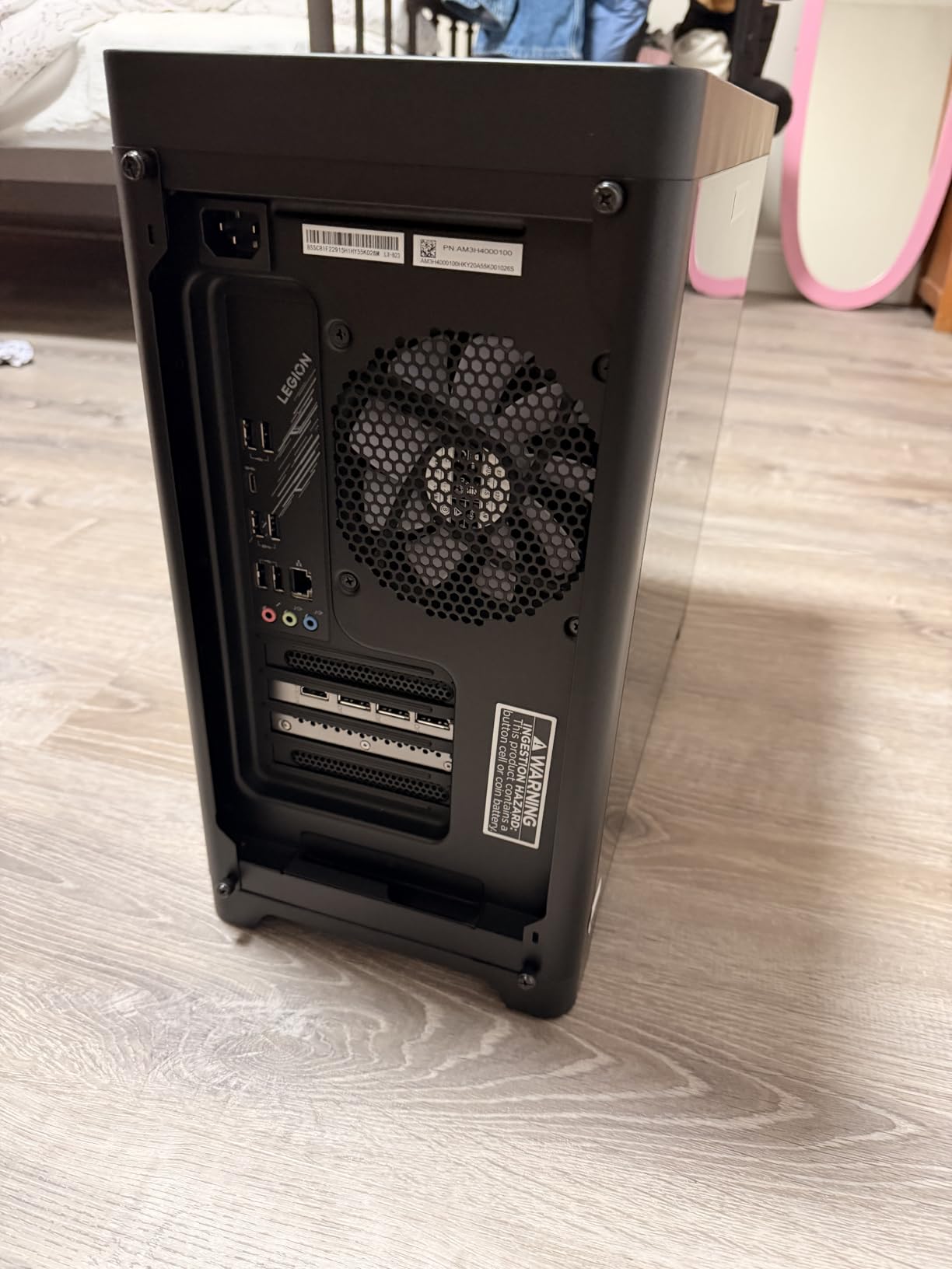 Lenovo Legion Tower 5i - AI-Powered Gaming PC - Intel Core Ultra 7 265F Processor - NVIDIA GeForce RTX 5060 Ti Graphics - 16 GB Memory - 1 TB Storage - 3 Months of PC GamePass customer photo 2