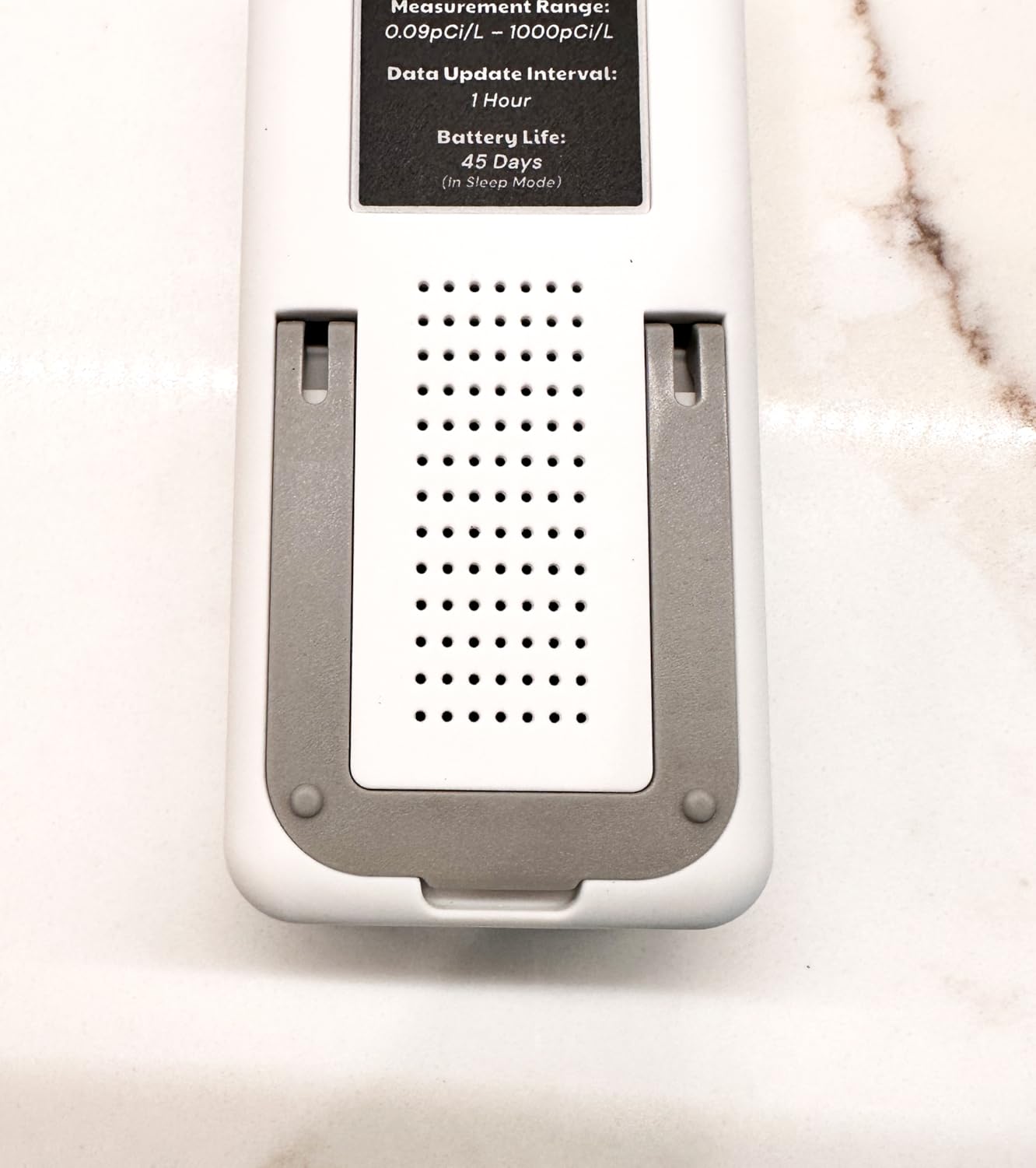 HOUND-1085 Radon Detector for Home, Basement & Nursery, Long-Term Continuous Radon Monitor for Family Lung Health, Rechargeable with 45-Day Battery Life, Audible/Visual Alarms, pCi/L or Bq/m³ customer photo 2