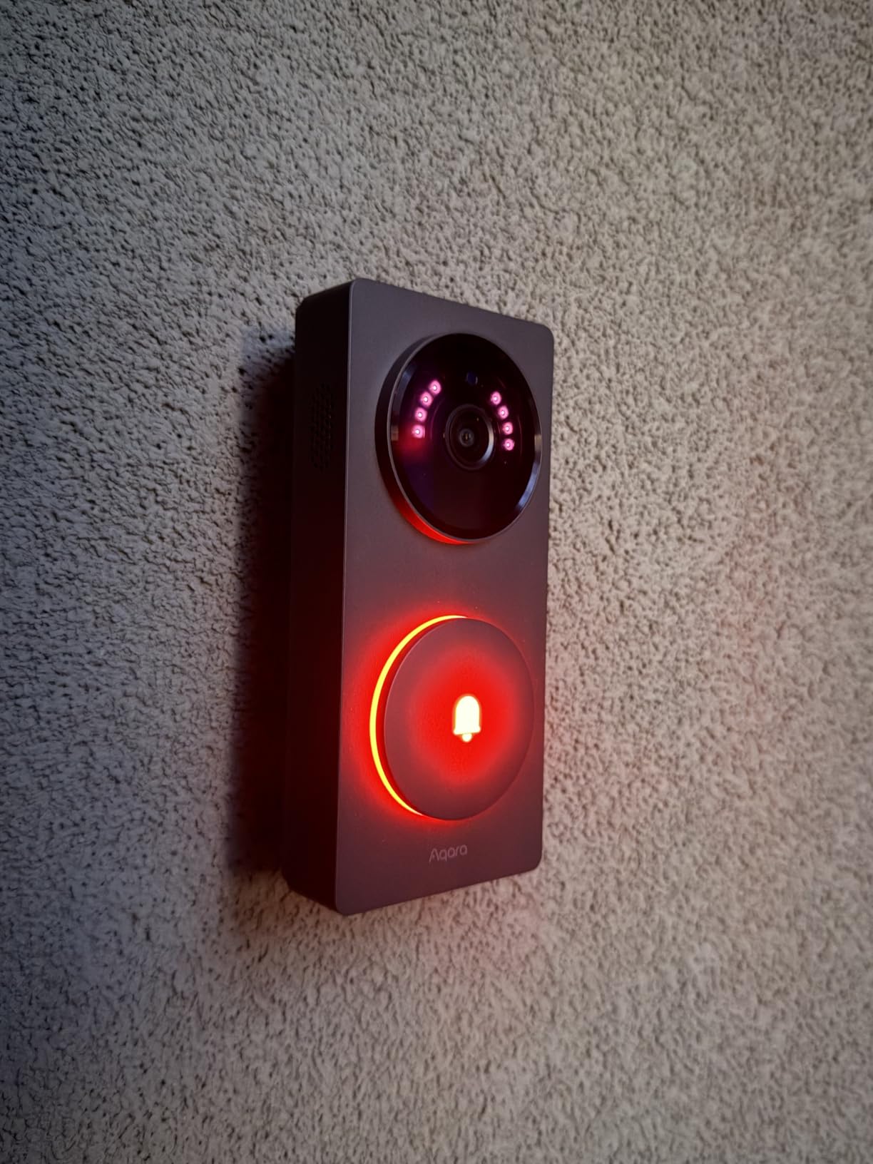 Aqara Smart Doorbell Camera G410 with Chime, 2K, HomeKit Secure Video, 2-Way Audio, Built-in Matter Hub, Wireless/Wired, Supports Apple Home, Alexa, Google, Home Assistant, 2.4G/5GHz Wi-Fi, Black customer photo 1