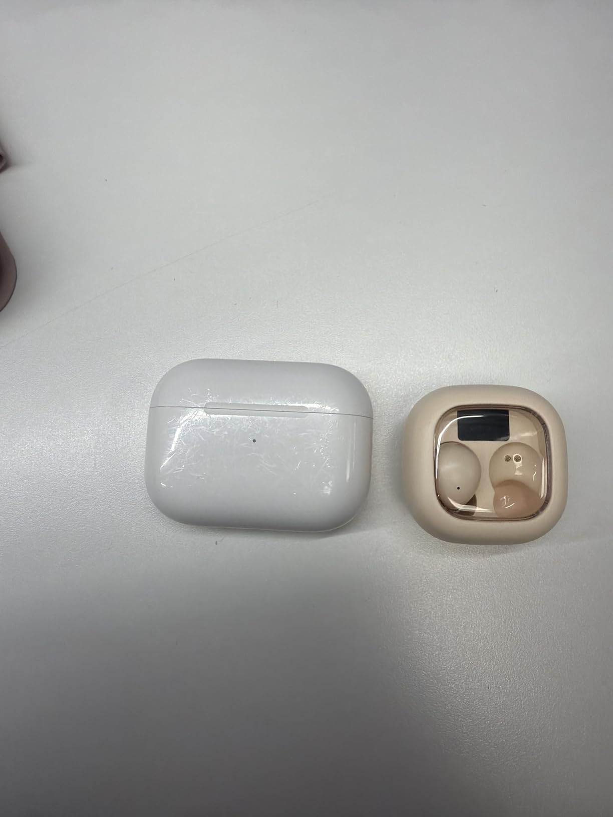 Invisible Mini Sleep Earbuds Ear Buds for Side Sleepers Sleeping, Small Ears Canals Women Wireless Bluetooth Low Profile Smallest Disgused Tiny Micro Discreet Hidden Earbuds Headphones for Work customer photo 1