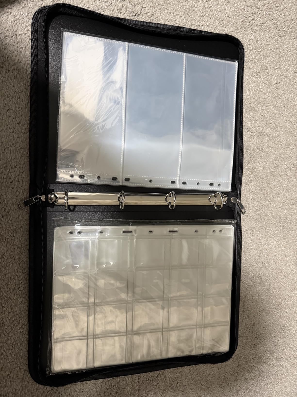 Coin Collection Book Album Holder for Collectors, 400 Pockets Fireproof Coin Collection Book & 36 Paper Money Organizer Binder customer photo 1