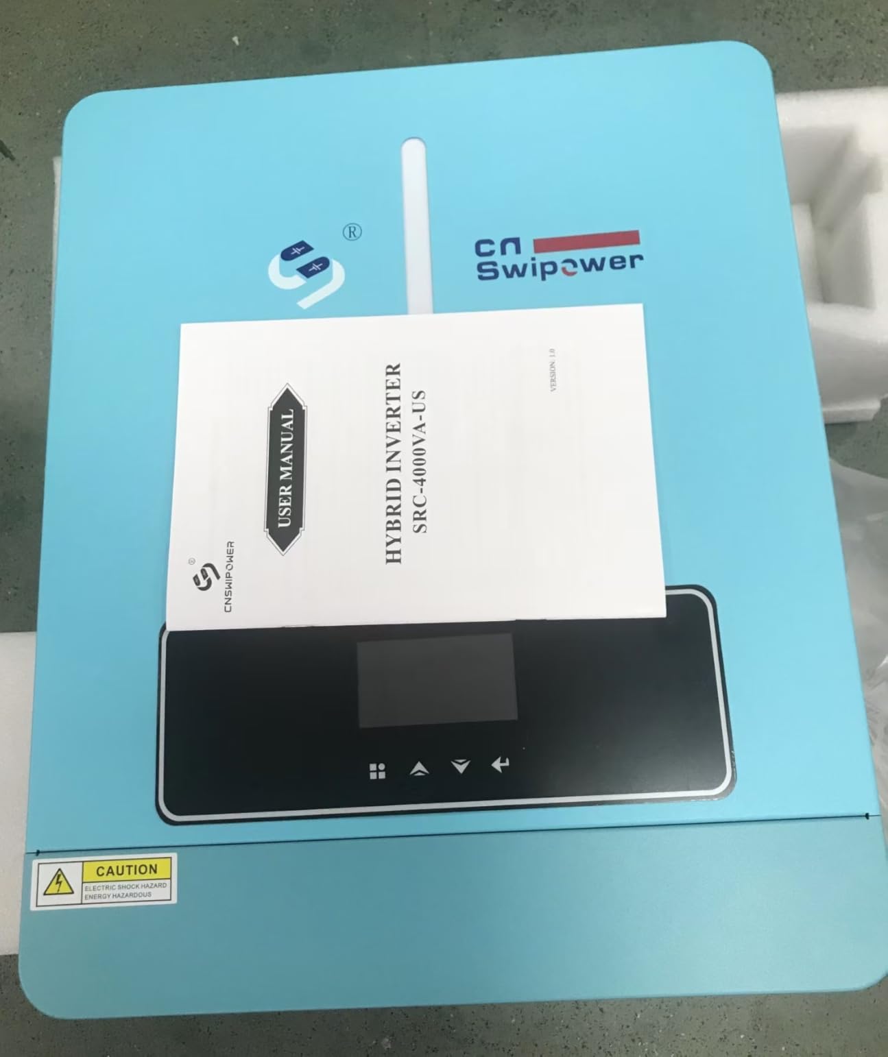 3600W Pure Sine Wave Solar Inverter with 120A MPPT Charge Controller - 24V DC to 110V AC Converter for RV, Home Backup and Off-Grid Systems customer photo 2
