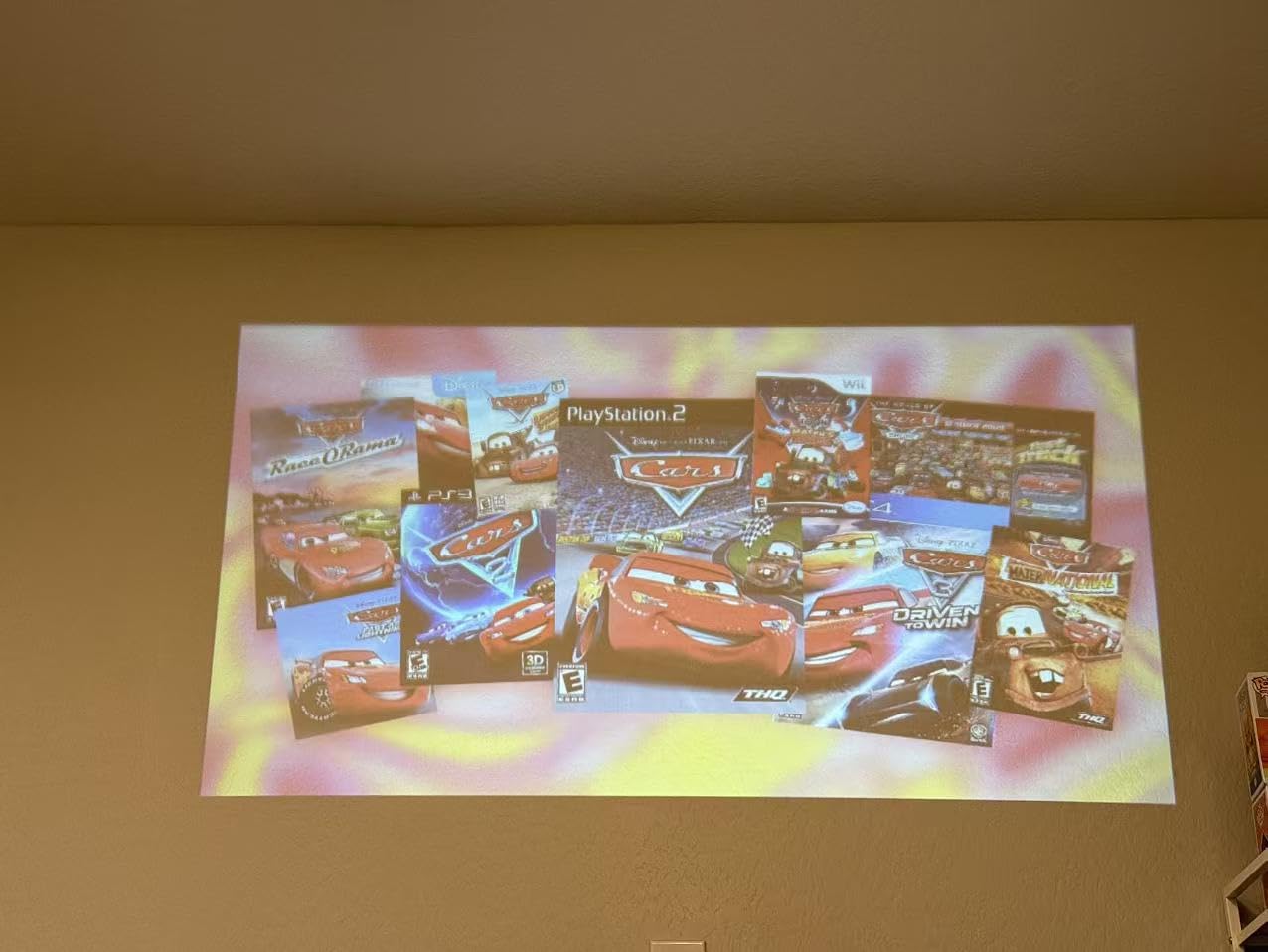 Mini Projector With Wifi And Bluetooth, 1080P Portable Projector with Built-in Apps & Electric Focusing & 210° Rotation customer photo 2