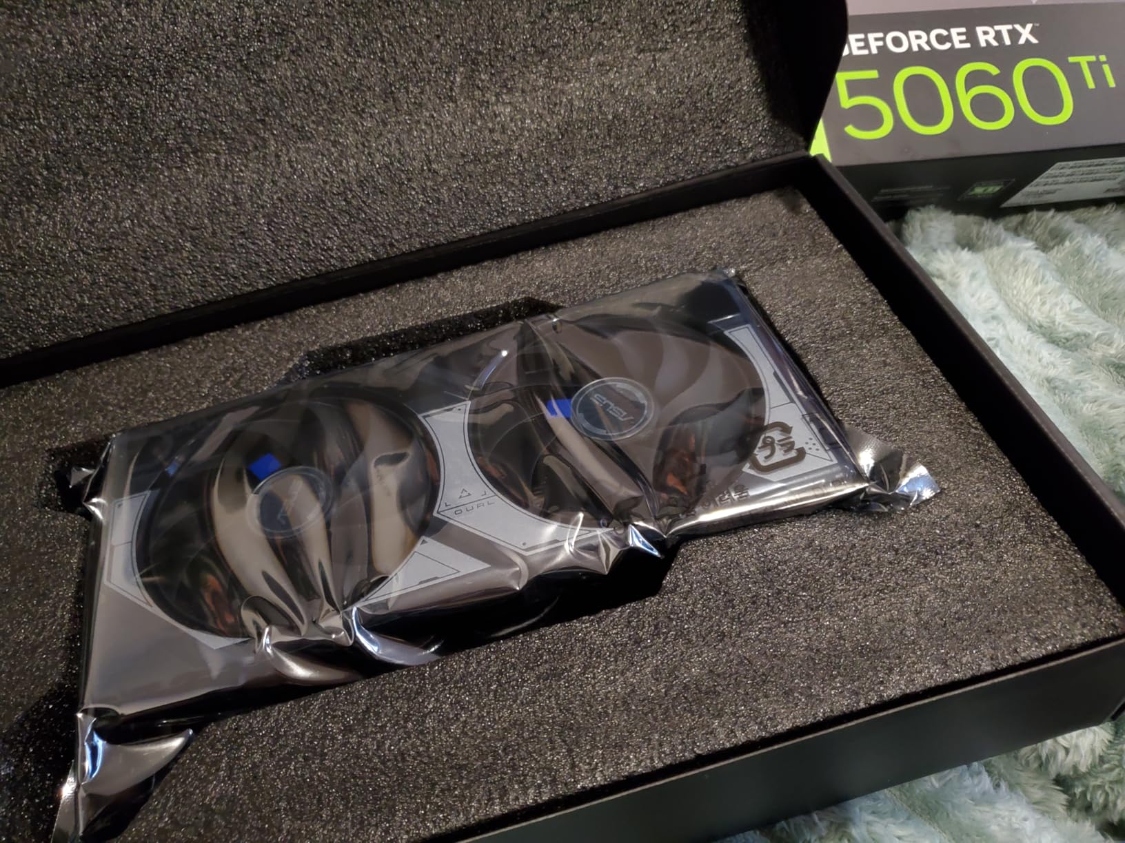 ASUS Dual GeForce RTX 5060 Ti 16GB GDDR7 OC Edition Graphics Card customer photo 1