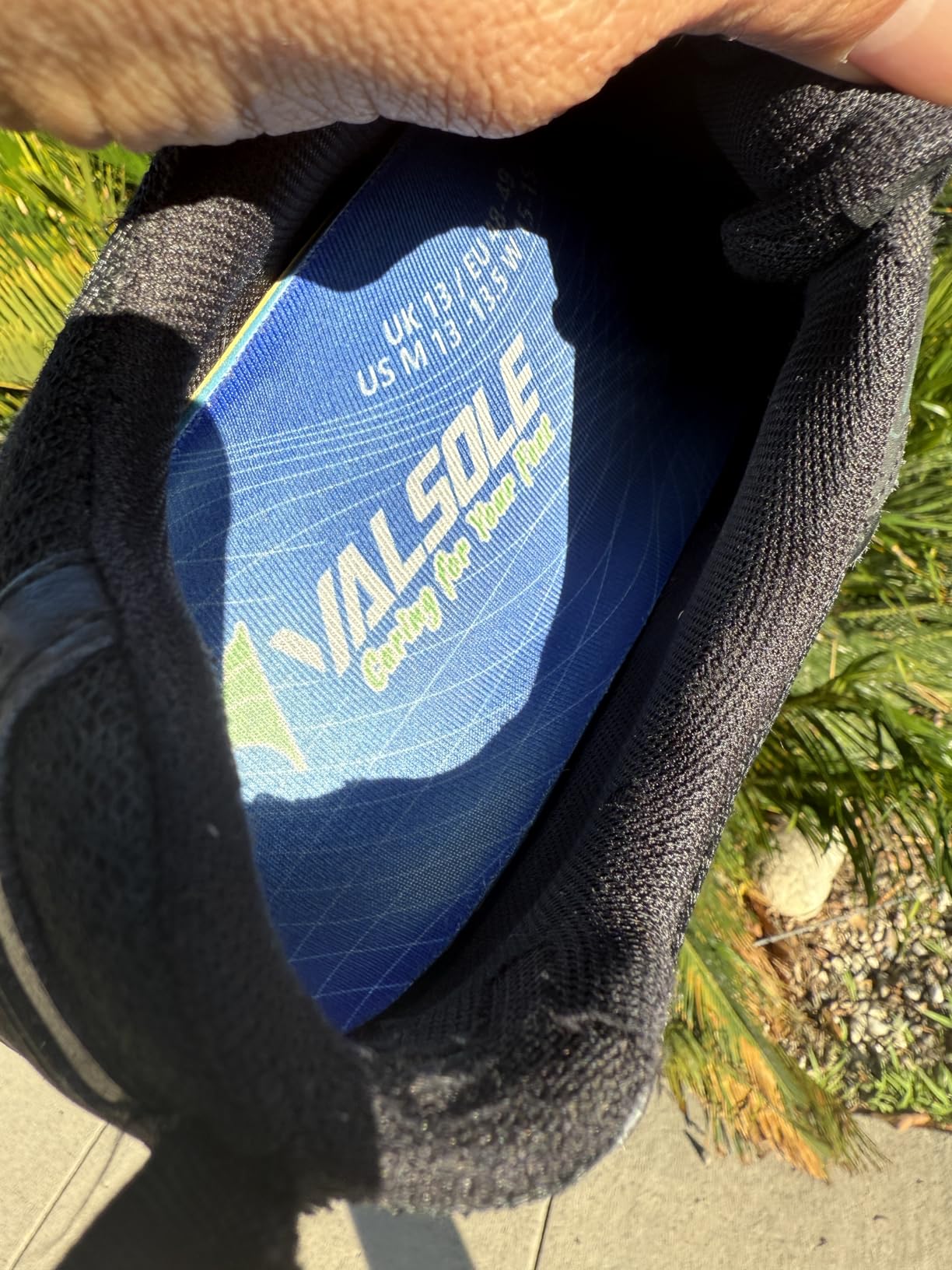 VALSOLE Heavy Duty Support Pain Relief Orthotics - 220+ lbs Plantar Fasciitis High Arch Support Insoles for Men Women, Flat Feet Orthotic Insert, Work Boot Shoe Insole, Absorb Shock with Every Step customer photo 2