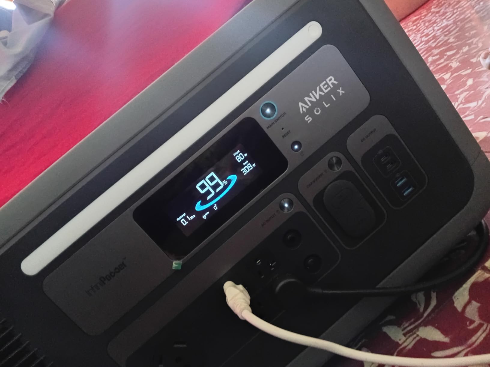 Anker SOLIX F3000 Portable Power Station, 3,072Wh, 6,000W Recharging, Solar Generators for Home Use, Expandable to 24kWh, Works with Generator, For Power Outages, Camping, RVs, Emergencies customer photo 1