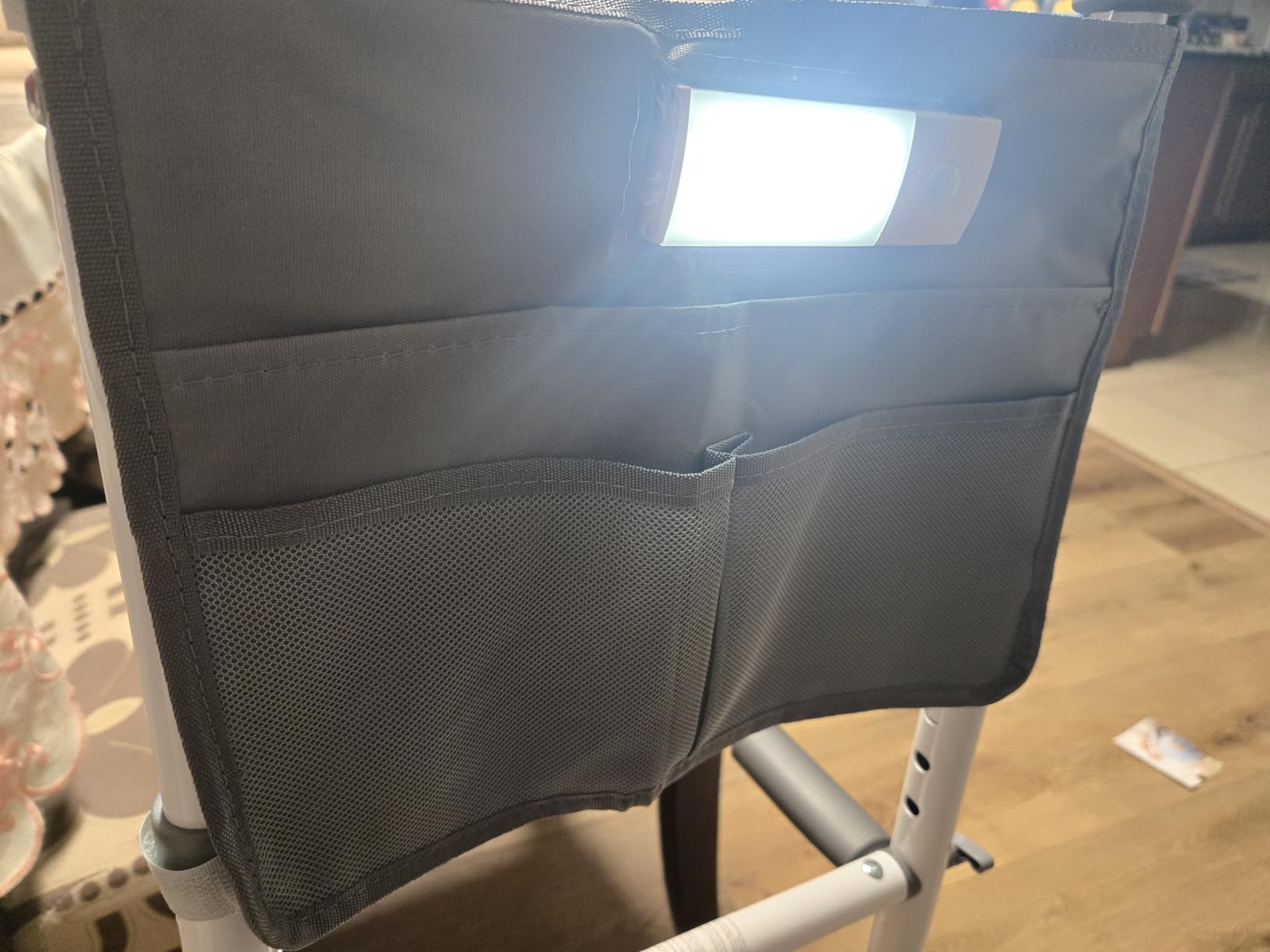 Agrish Bed Rails for Elderly Adults Safety, Bed Rails for Seniors Supports 350lbs with Motion Lights & Storage Pouch, Adjustable Bed Cane with Non-Slip Grip, Stable Bed Assist Rails for Seniors customer photo 2