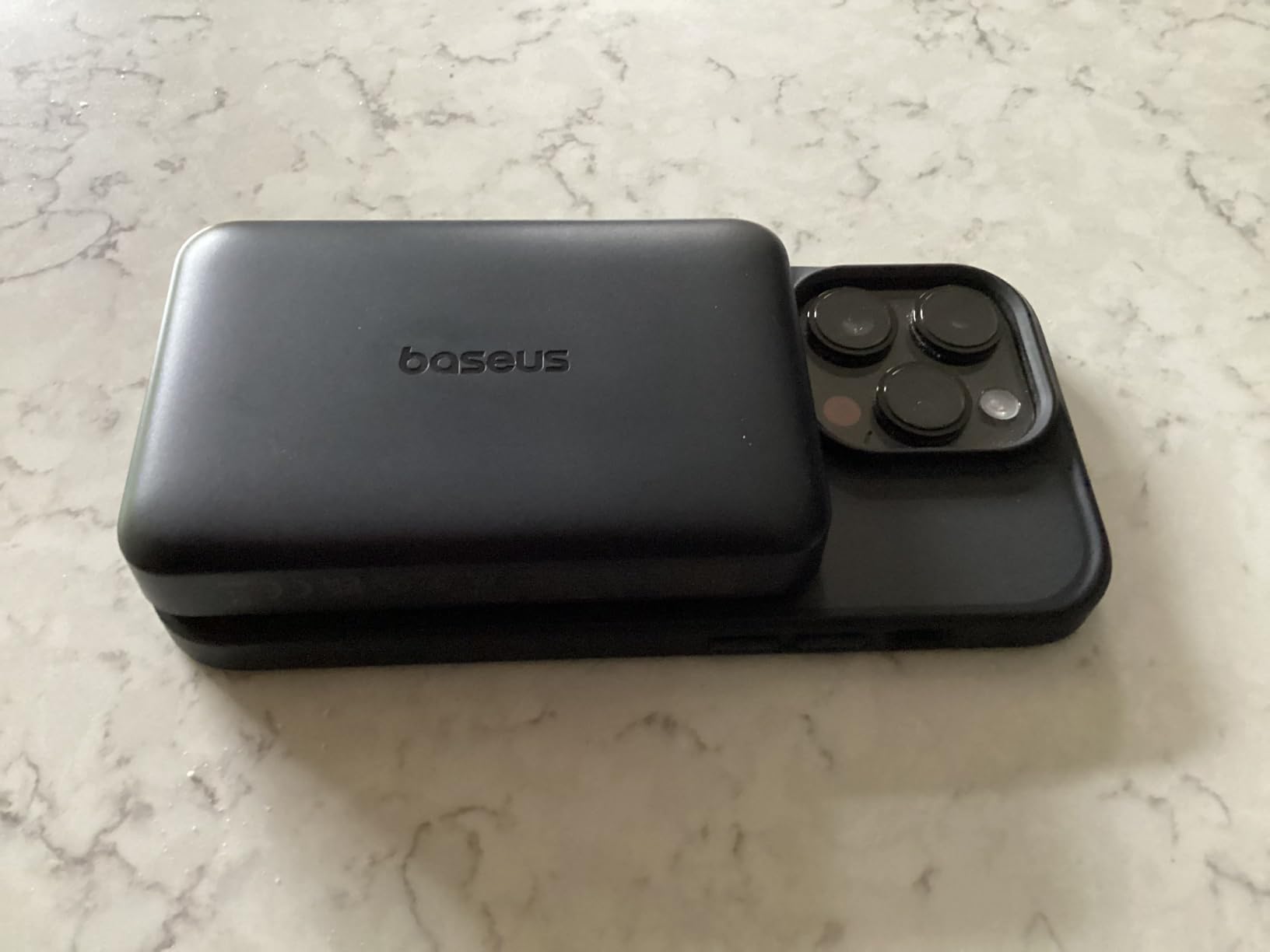 Baseus for MagSafe Portable Charger, Qi2 Certified 15W Wireless Magnetic Power Bank 10000mAh with USB-C Cable 22.5W PD Charging, Battery Pack Compatible with iPhone 17/16/15/14/13 Pro/Pro Max Series customer photo 1