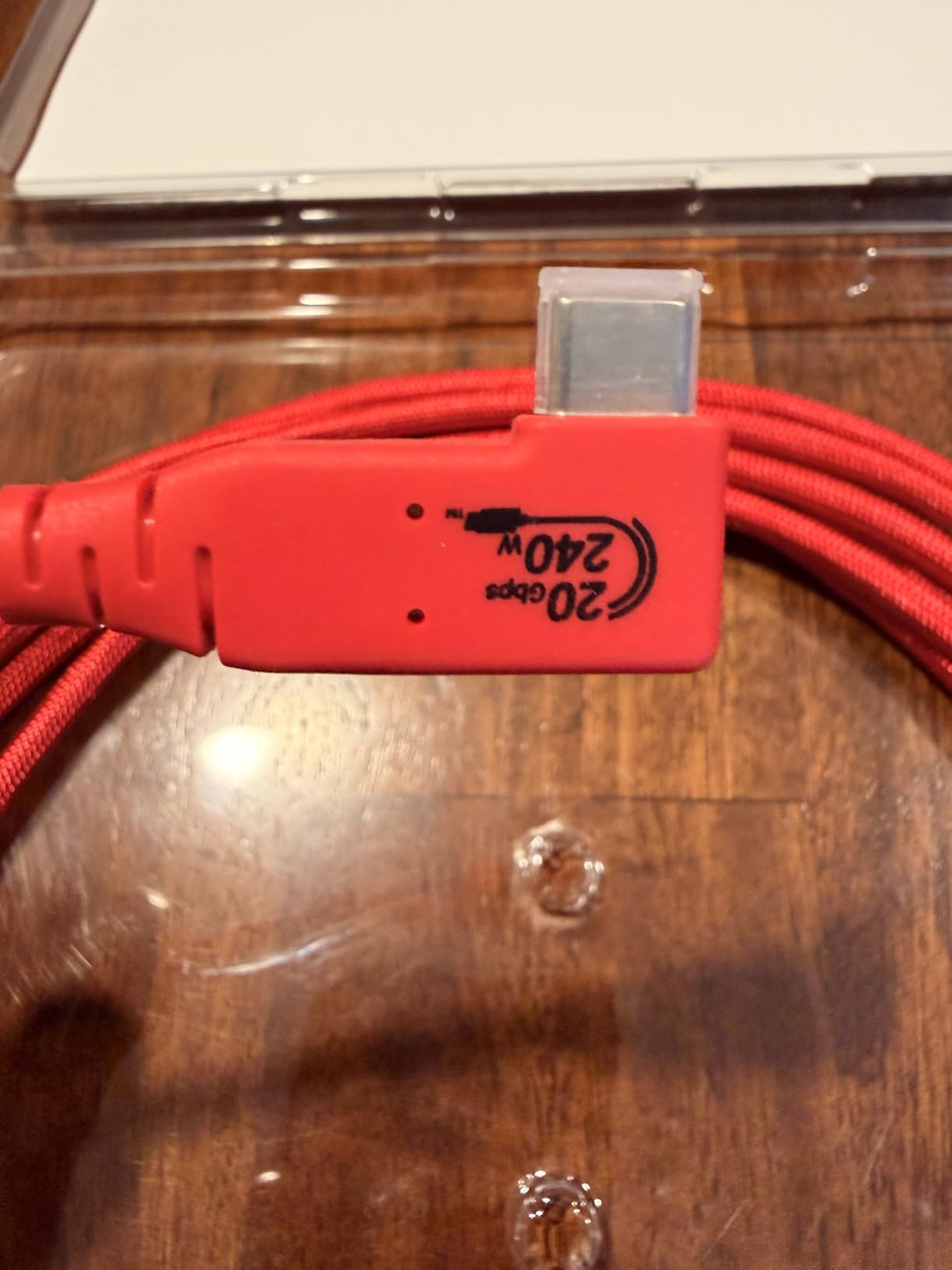 GeoHN.G USB C Tethering Cable 16.5FT, Right Angle USB4 Video Cable with PD 240W, 4K@60Hz 20Gbps Link Cord for Fast Transfer and Connection Between Camera and Computer-Sony/Canon/Nikon/MacBook customer photo 2