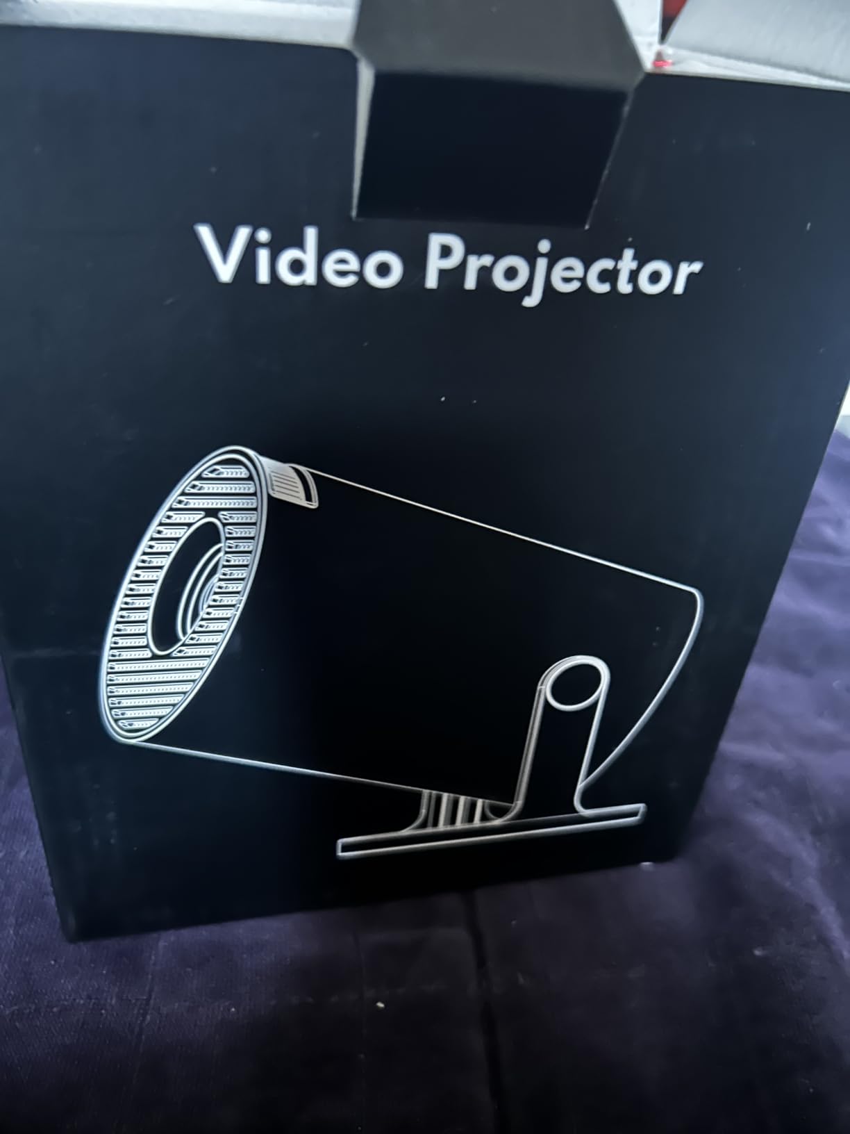 CLOKOWE Mini Projector with WiFi and Bluetooth, Built-in Apps, Smart Portable Projector with 180° Rotation, Auto Keystone, Support 1080P, Compatible with HDMI/USB/TV Stick/Smartphone/Laptop customer photo 2